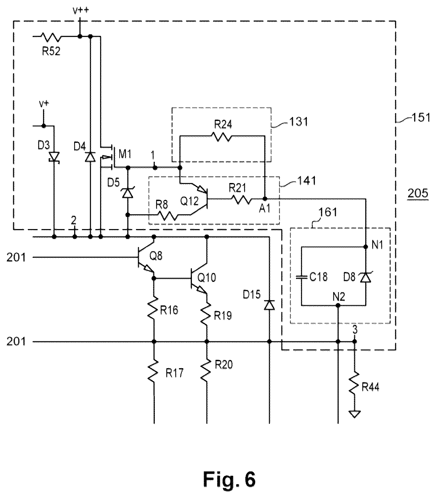 Patent US12316287 Figure 5 – High-performance audio amplifier