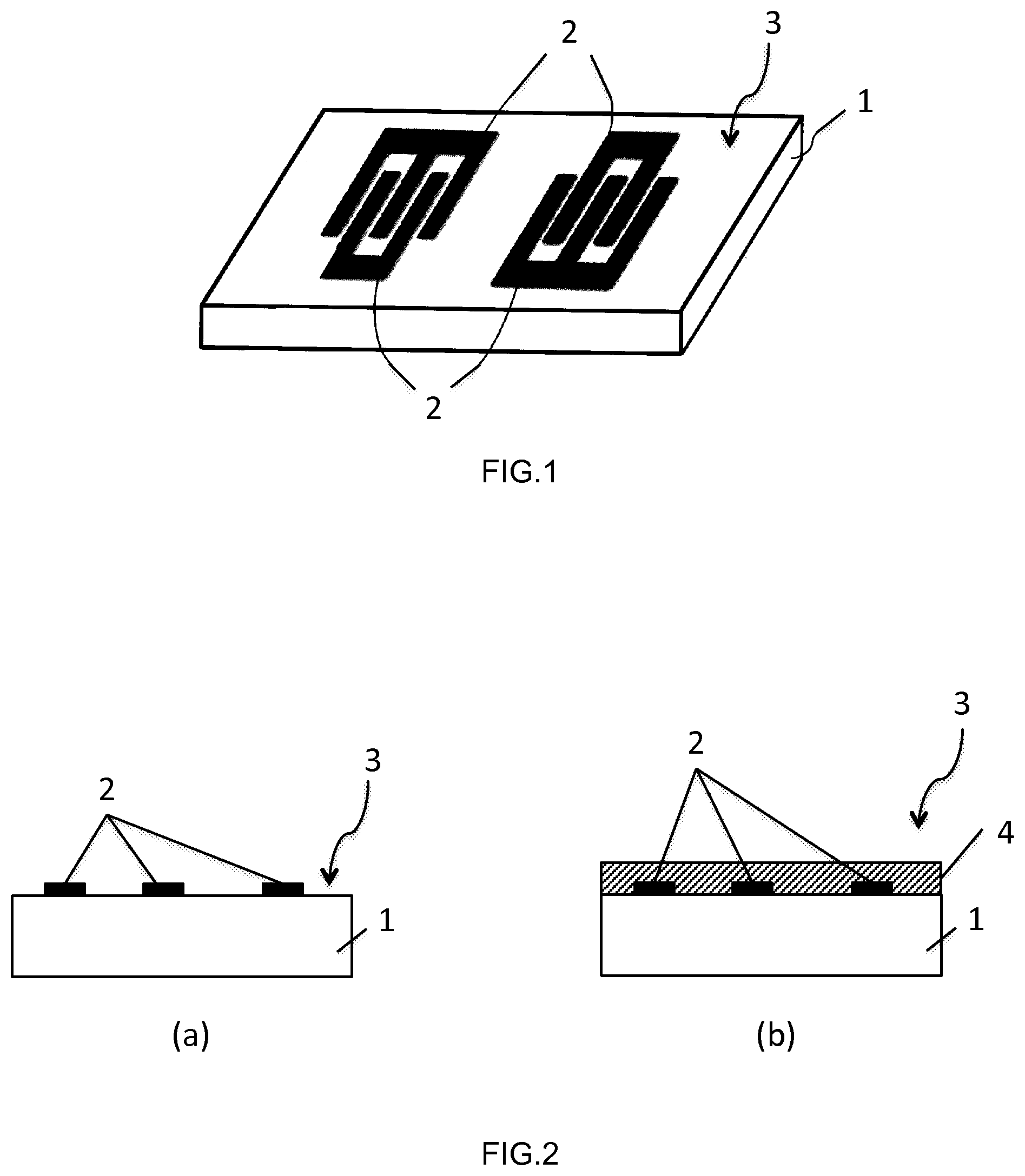 Patent US12316298 — Surface acoustic wave device including transducer in dielectric between a piezoelectric material and a substrate — Figure 1