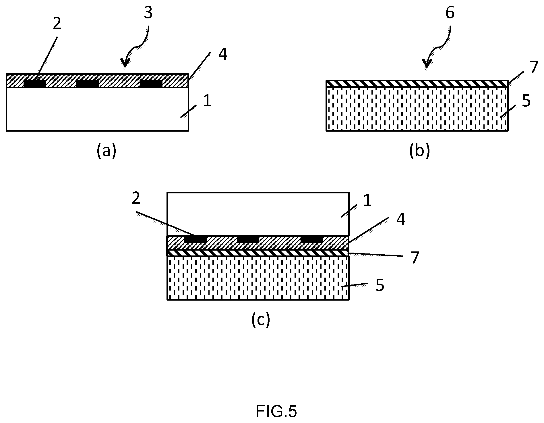 Patent US12316298 Figure 3 – Surface acoustic wave device including transducer in dielectric between a piezoelectric material and a substrate