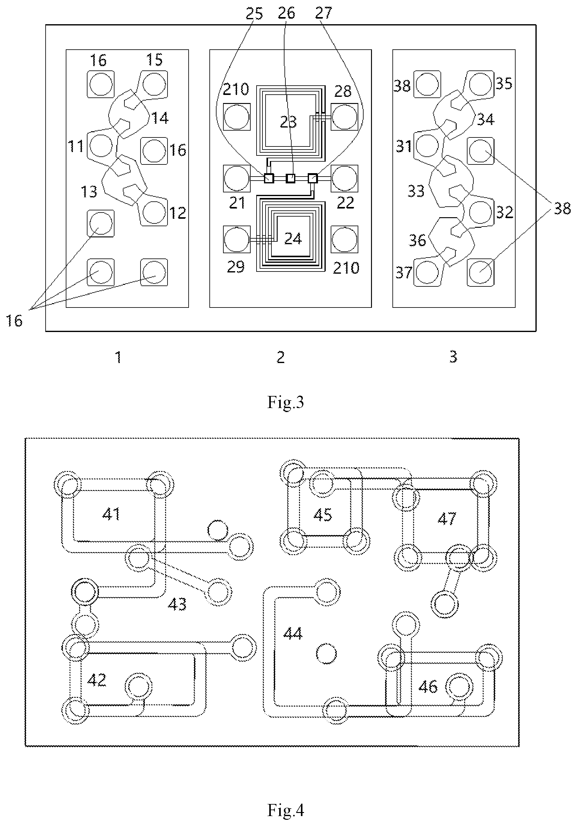 Patent US12316302 Figure 2 – Hybrid band-pass filter with integrated passive device and acoustic resonator