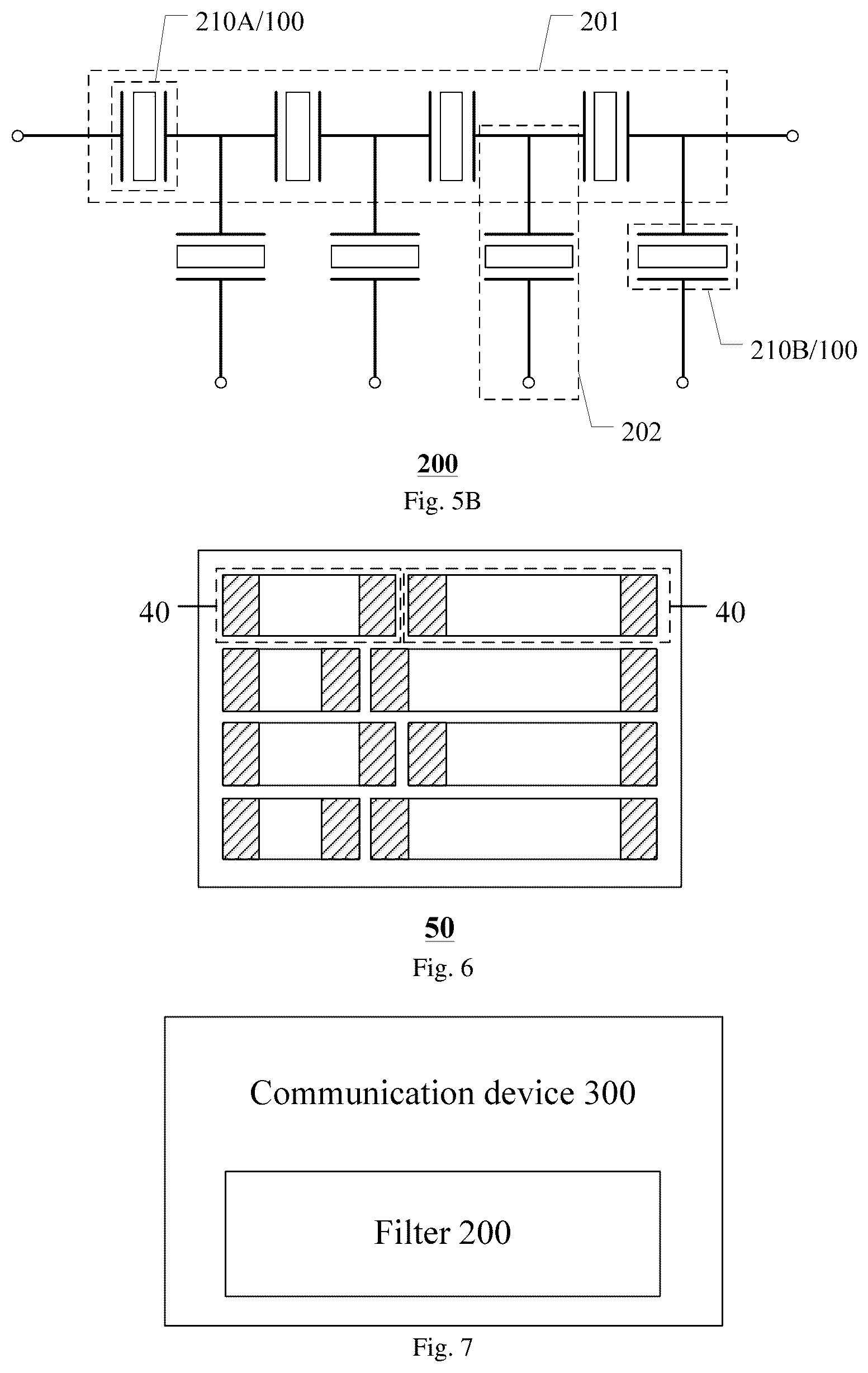 Patent US12316303 Figure 3 – Surface acoustic wave resonator, filter, and communication device