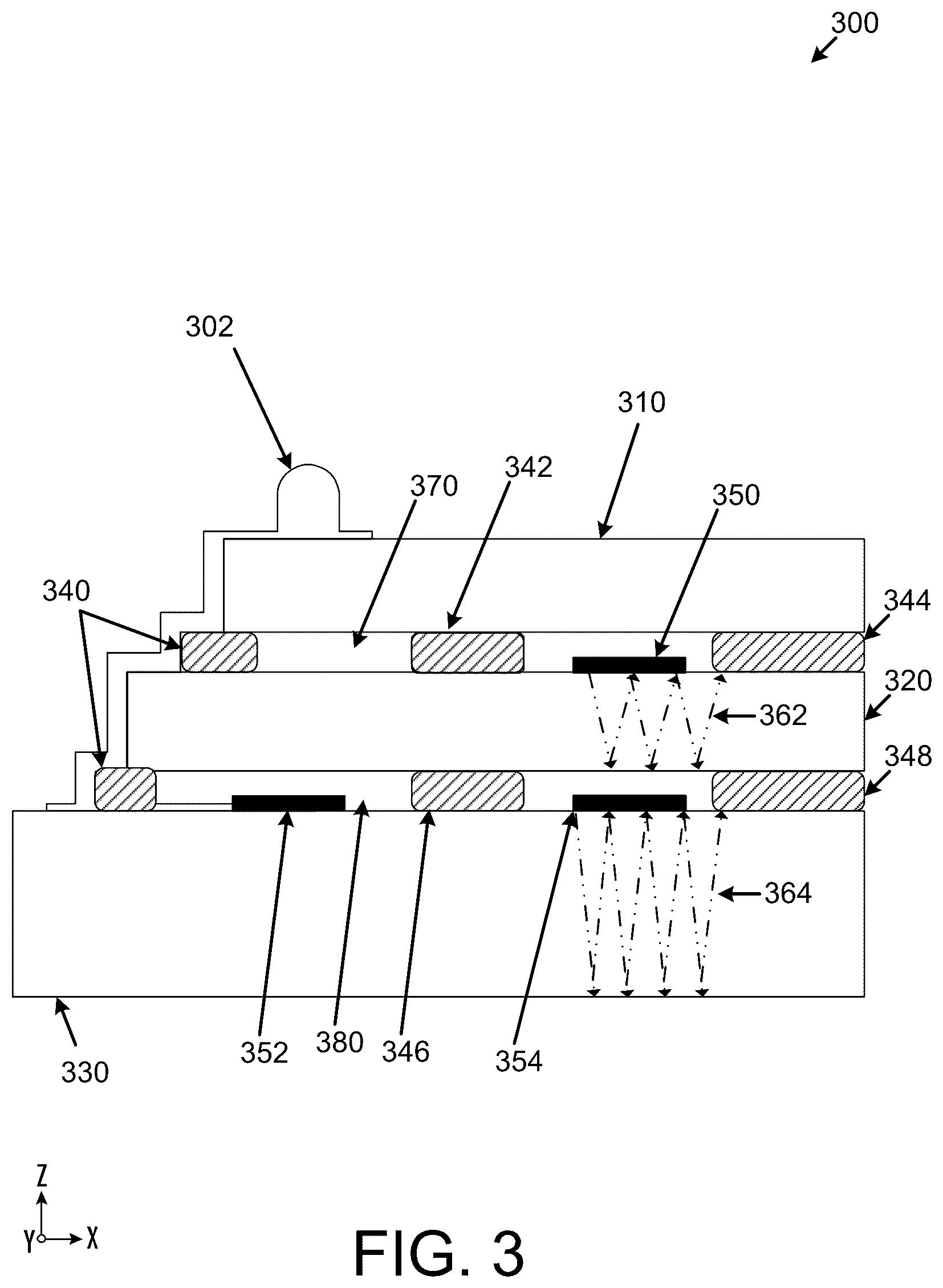 Patent US12316304 Figure 4 – Vertically coupled SAW resonators