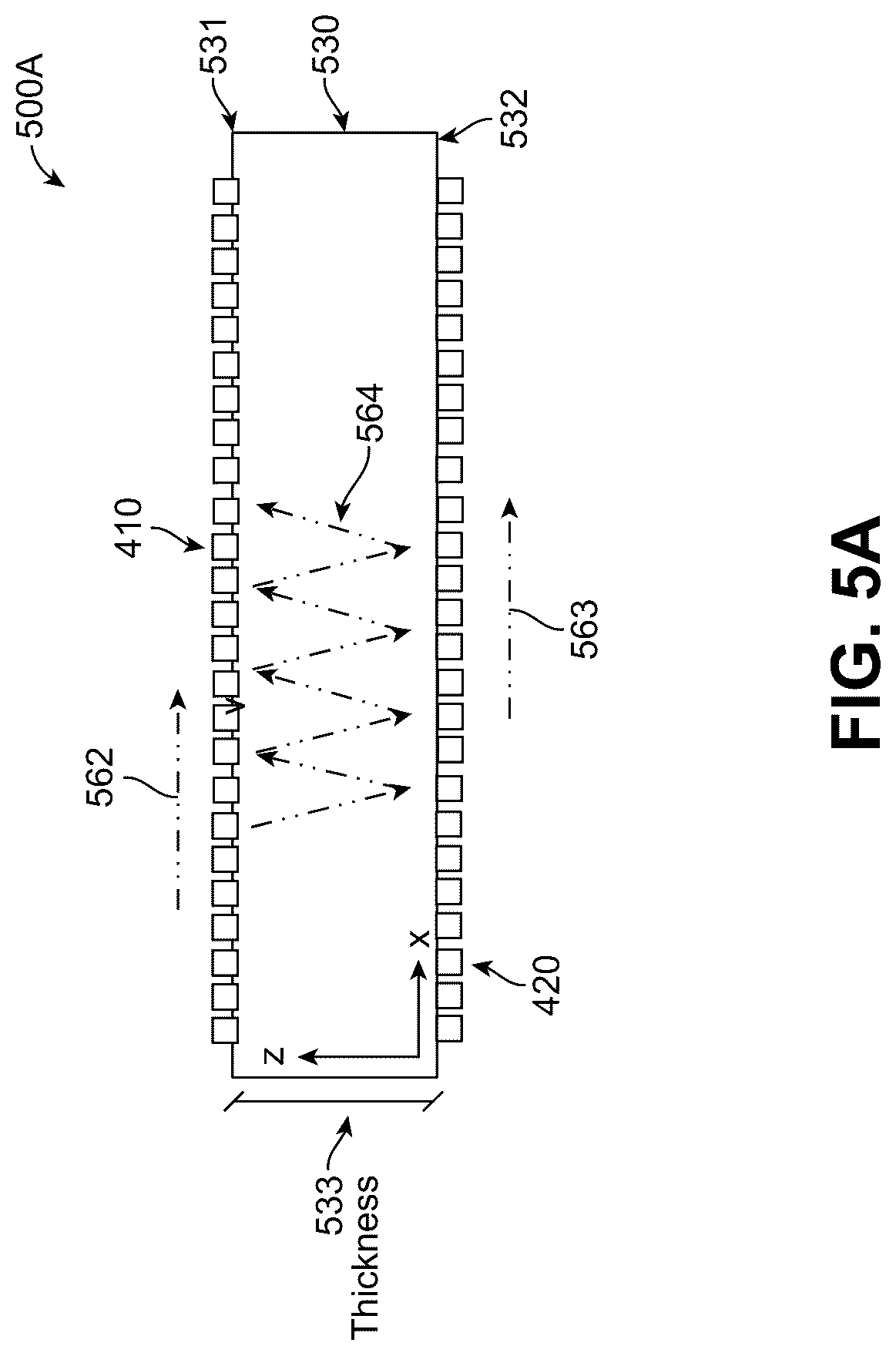 Patent US12316304 Figure 7 – Vertically coupled SAW resonators