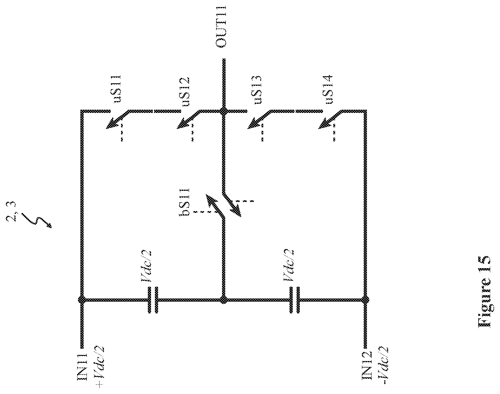Patent US12316305 Figure 15 – Switch arrangement for a converter