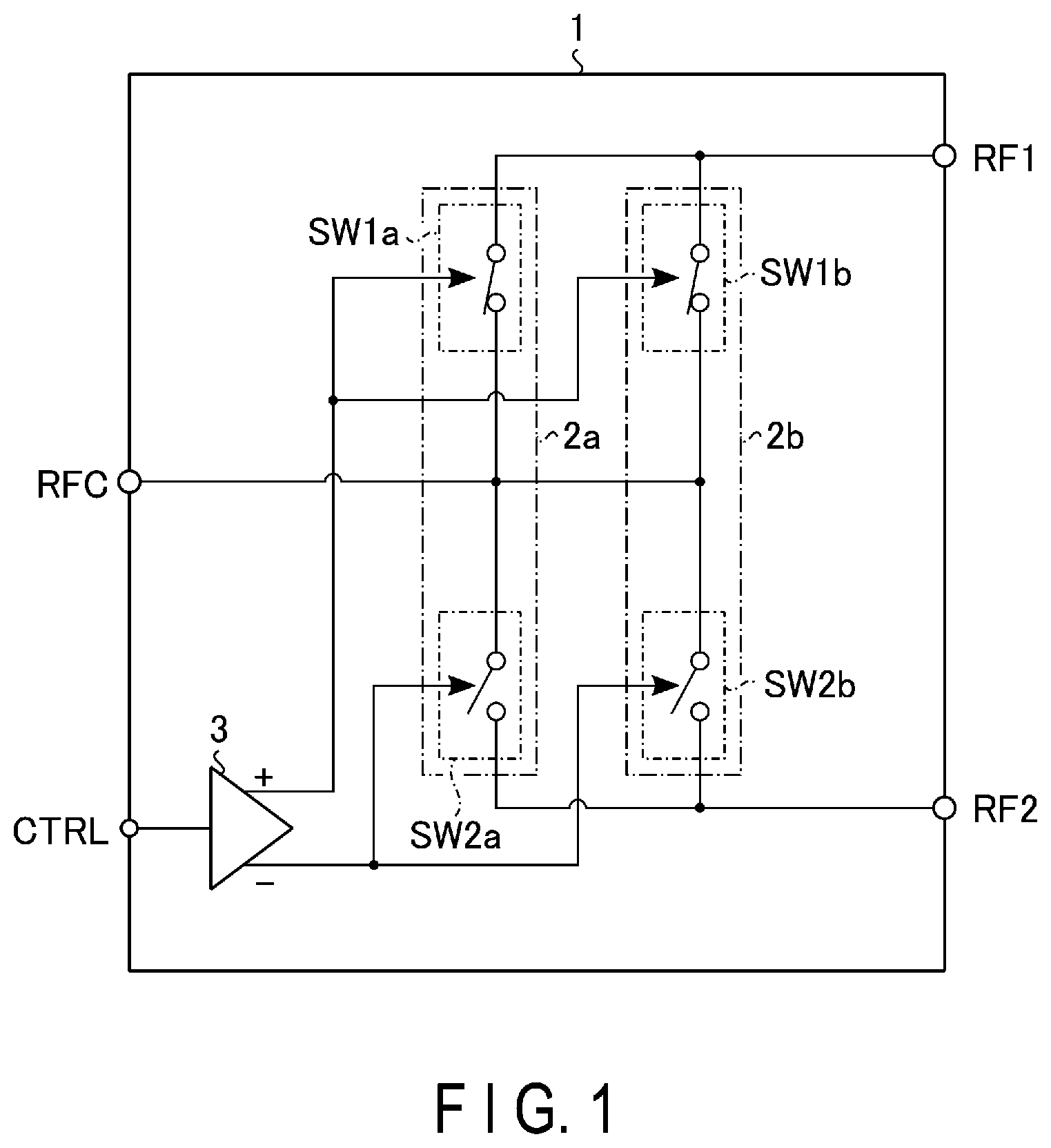 Patent US12316306 Figure 1 – High frequency semiconductor integrated circuit