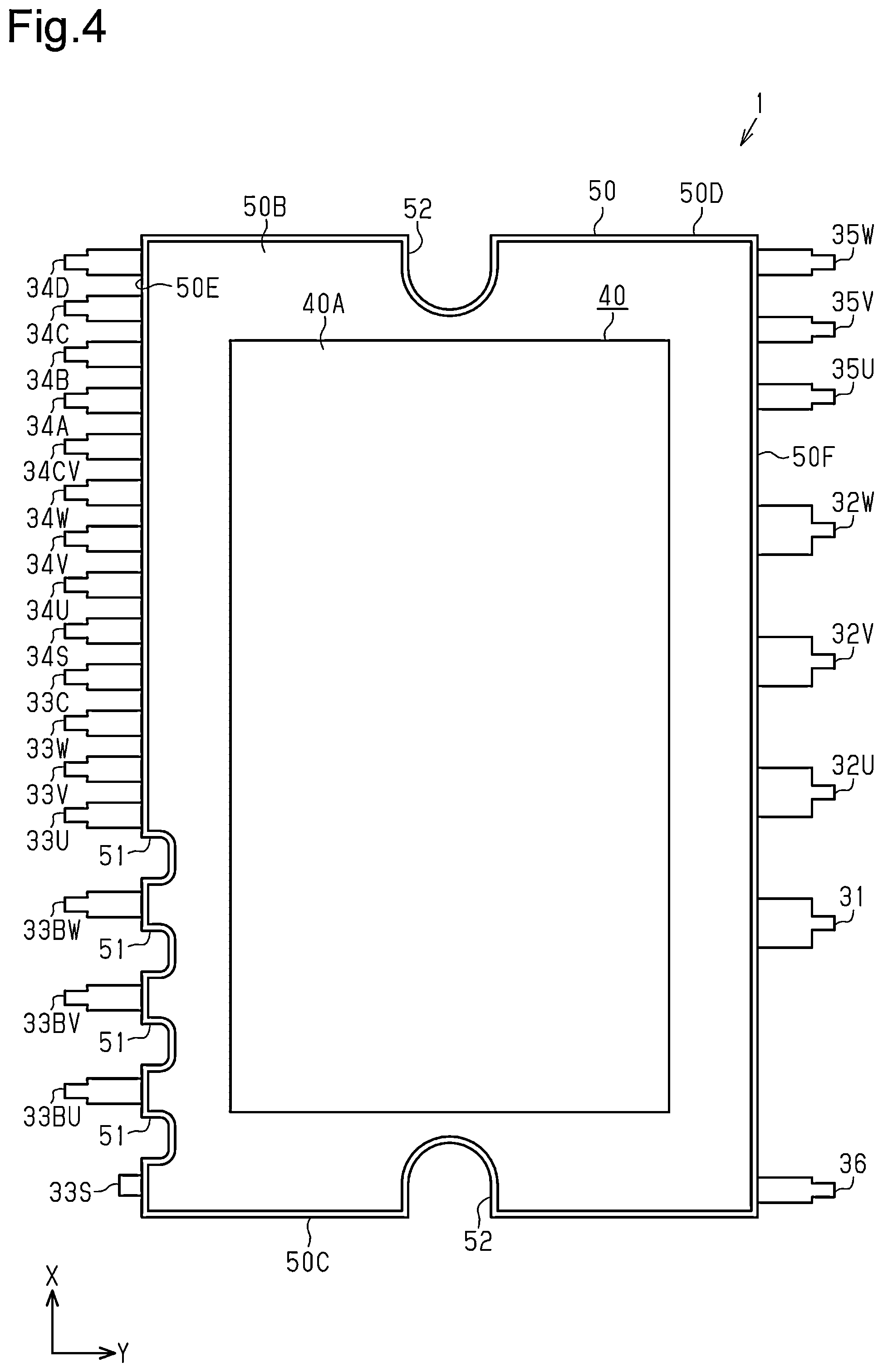 Patent US12316309 Figure 4 – Semiconductor device