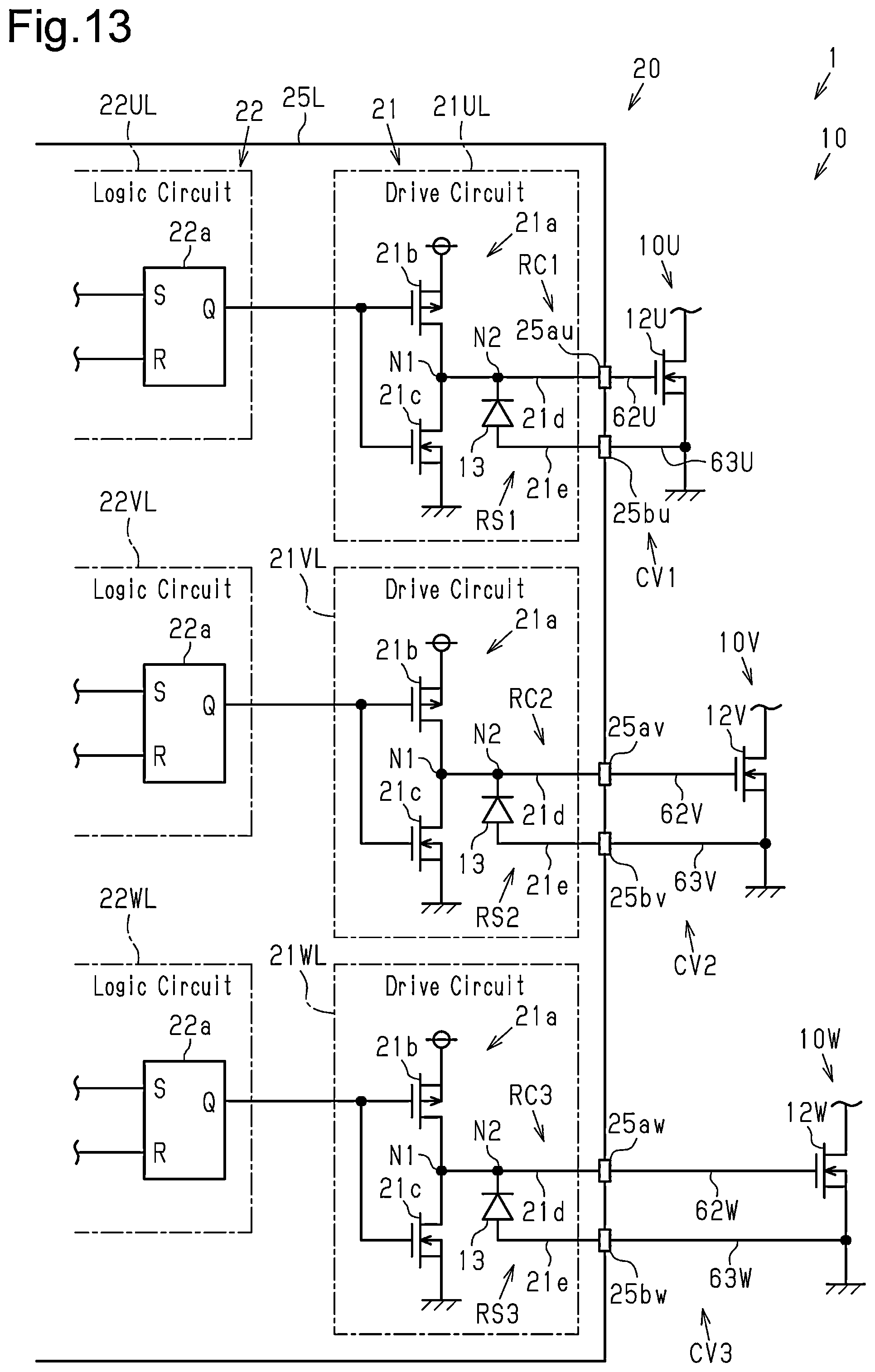 Patent US12316309 Figure 10 – Semiconductor device