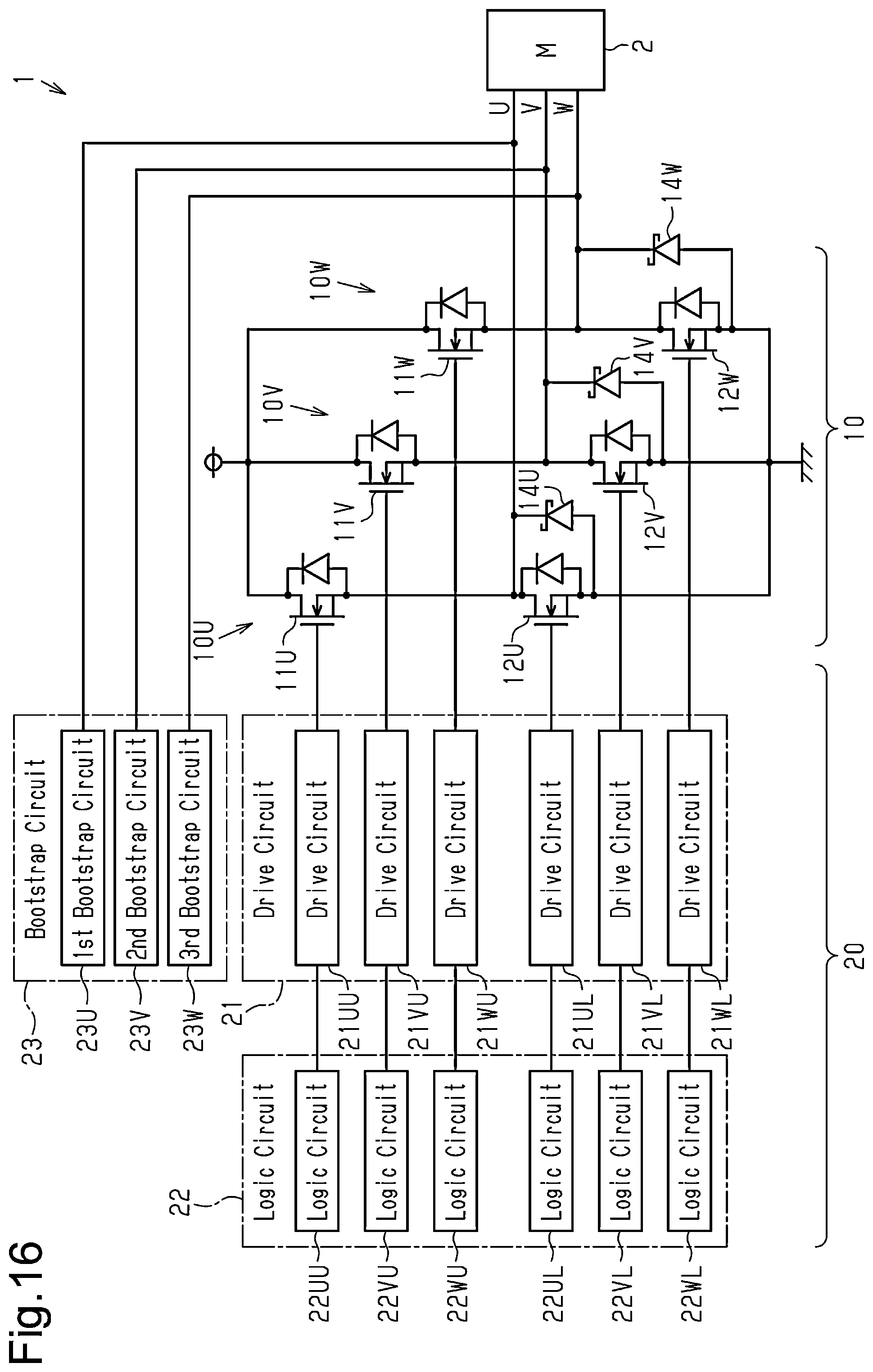Patent US12316309 Figure 13 – Semiconductor device