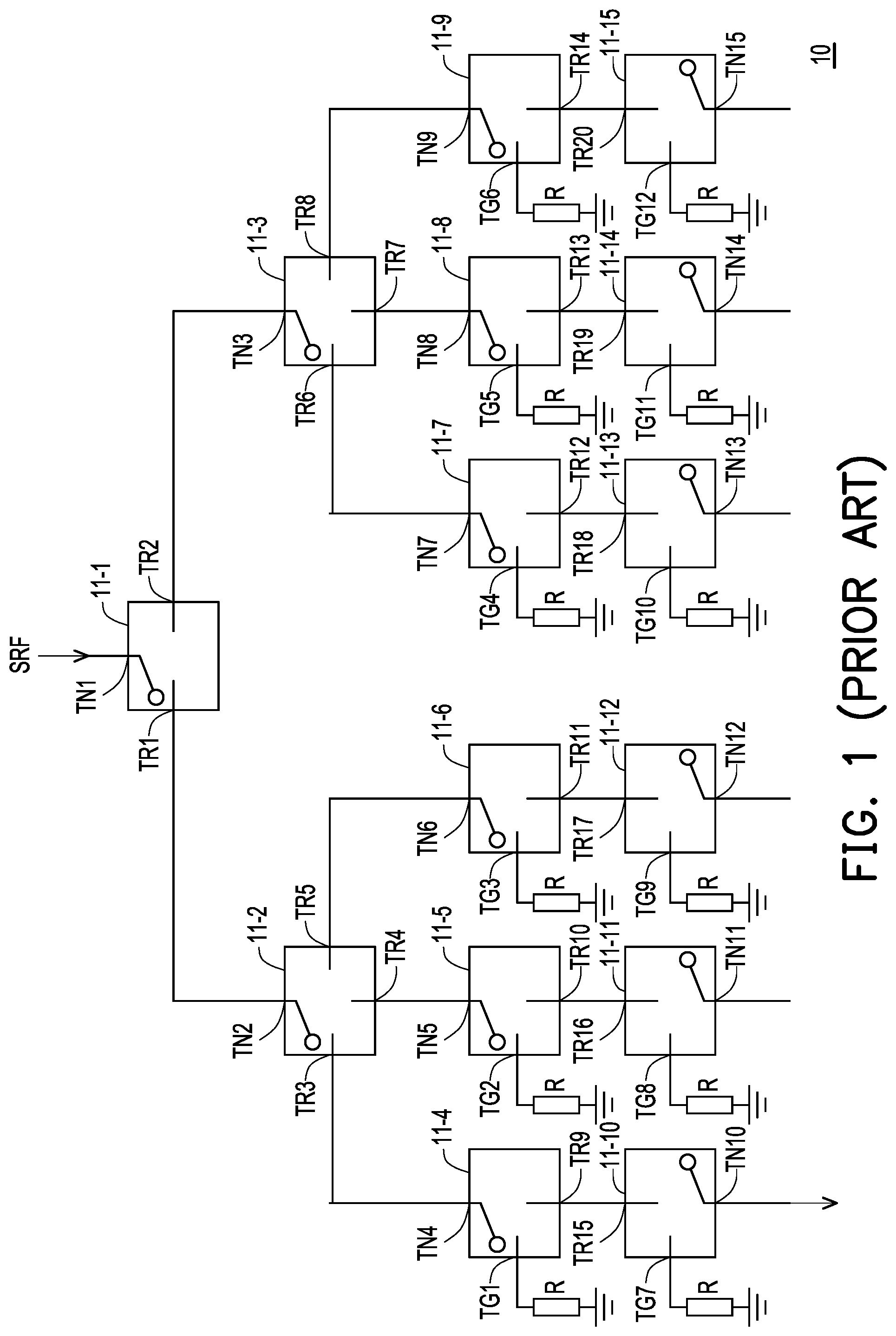 Patent US12316310 Figure 1 – Multi-channel switch device