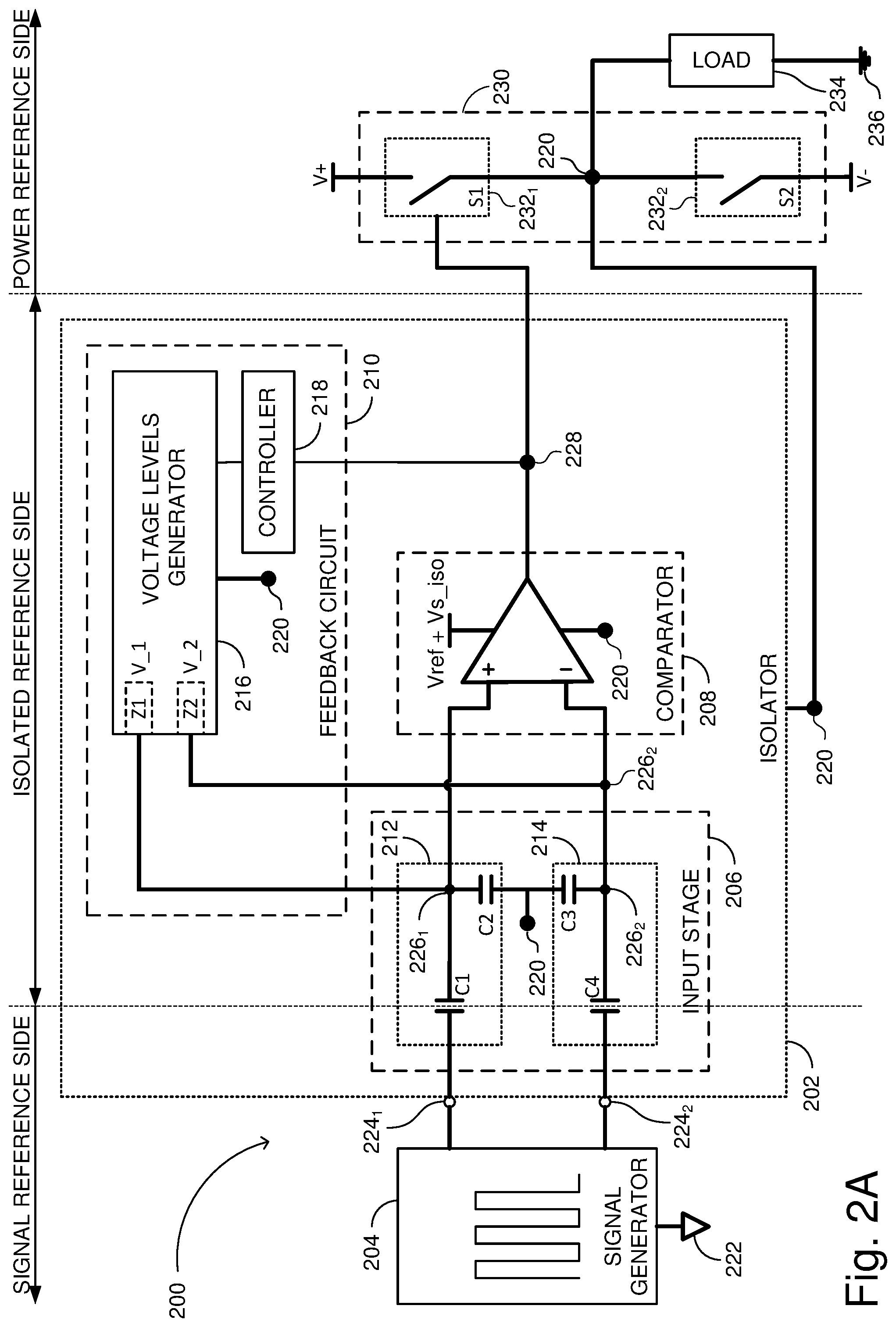 Patent US12316311 Figure 2 – Isolated gate driver