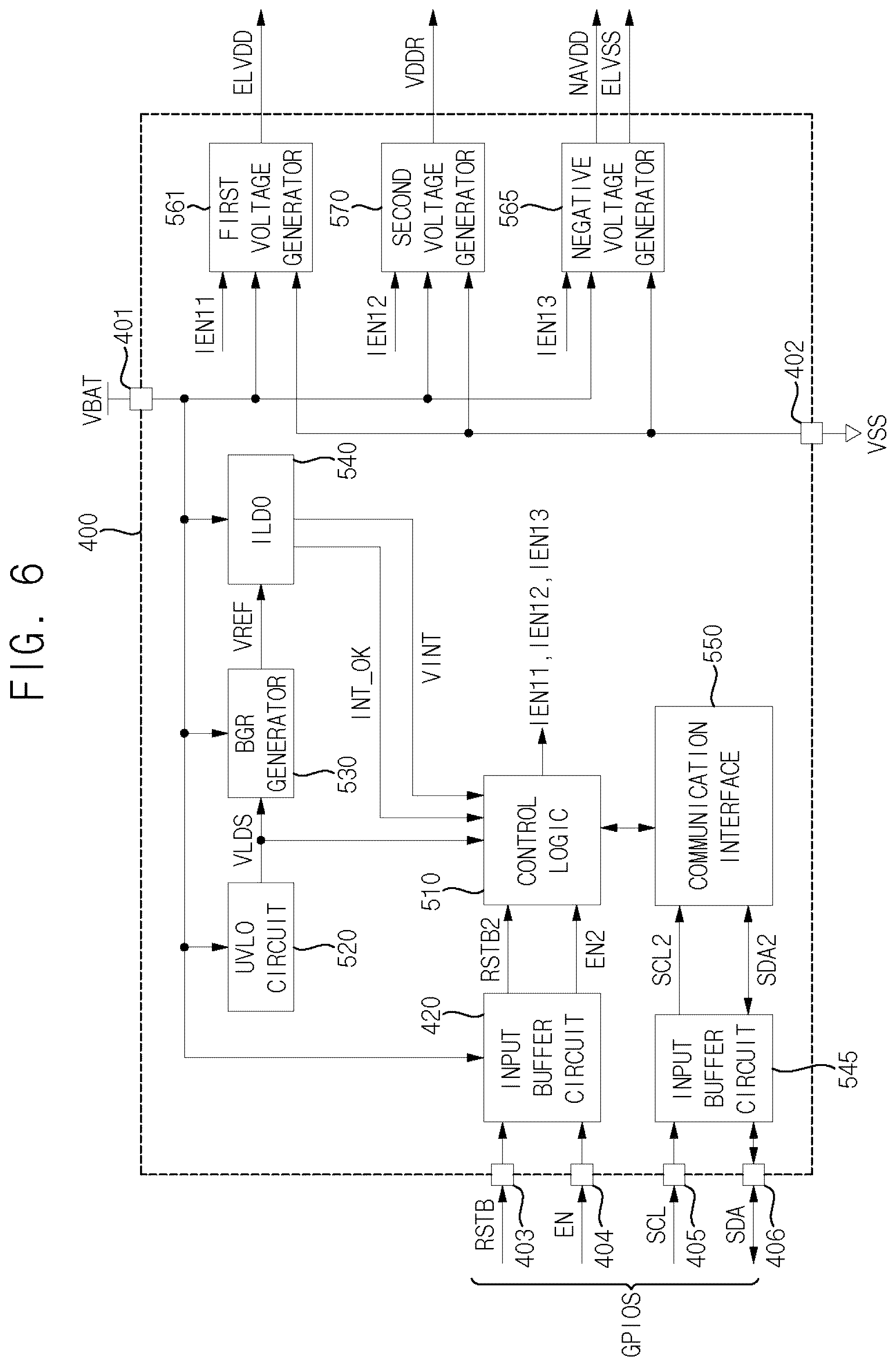 Patent US12316317 Figure 5 – Input buffer circuit and power management integrated circuit including the same
