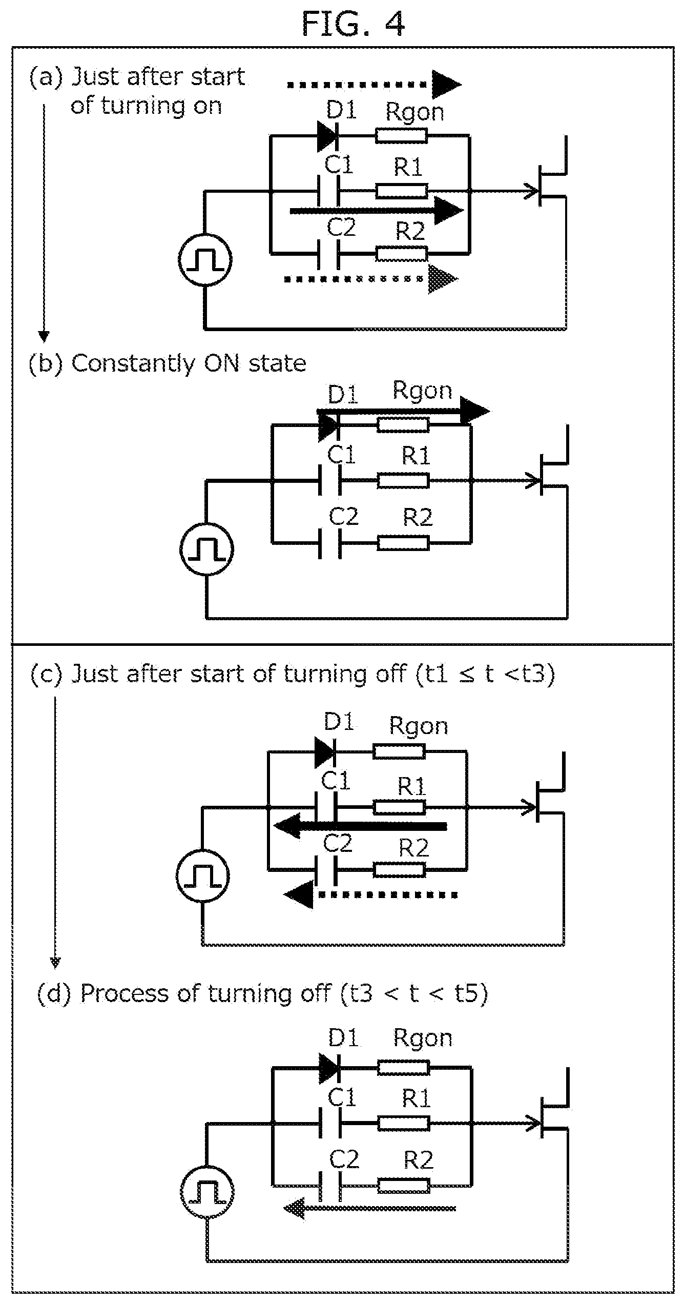 Patent US12316322 Figure 5 – Gate drive circuit, and semiconductor breaker
