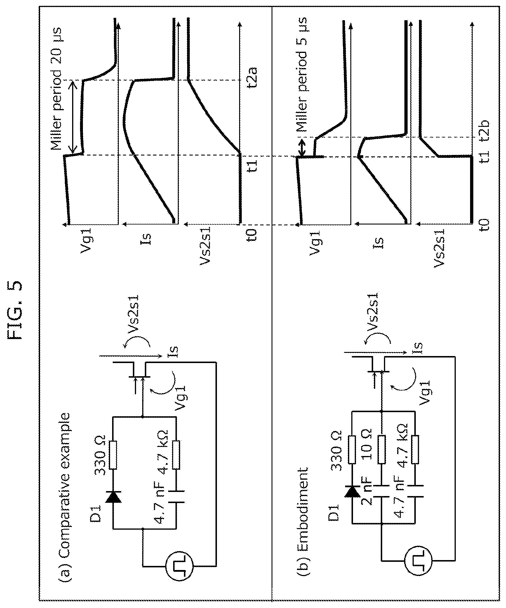Patent US12316322 Figure 6 – Gate drive circuit, and semiconductor breaker
