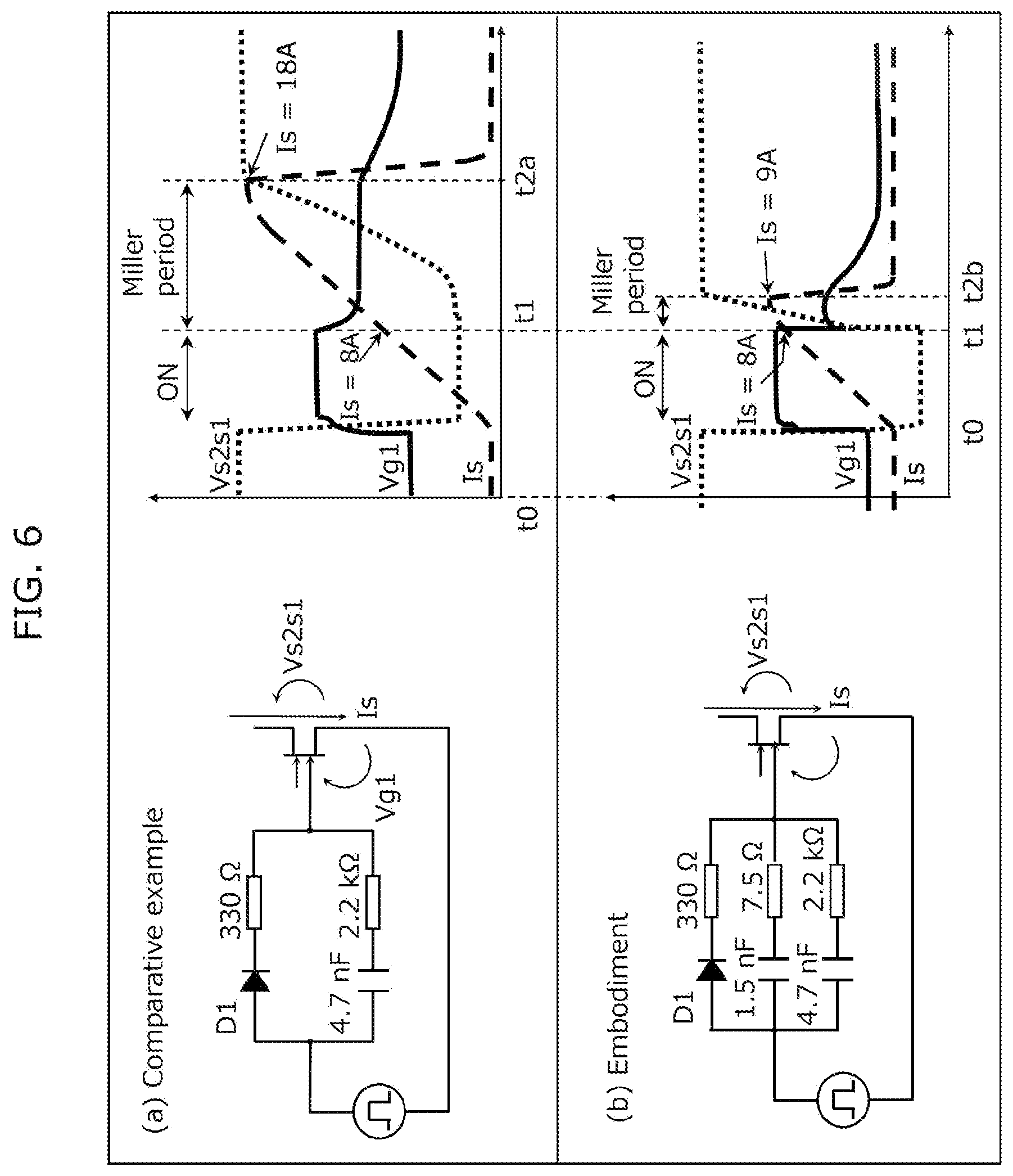 Patent US12316322 Figure 7 – Gate drive circuit, and semiconductor breaker