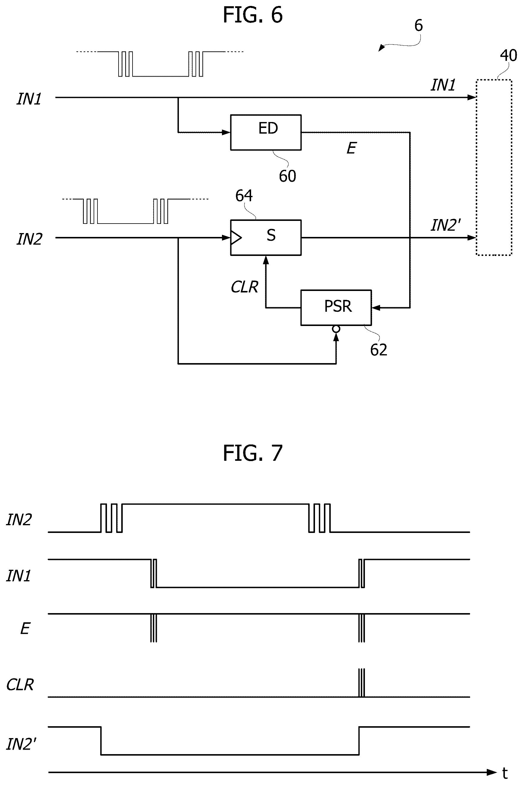 Patent US12316325 Figure 3 – Circuits and methods for debouncing signals produced by a rotary encoder
