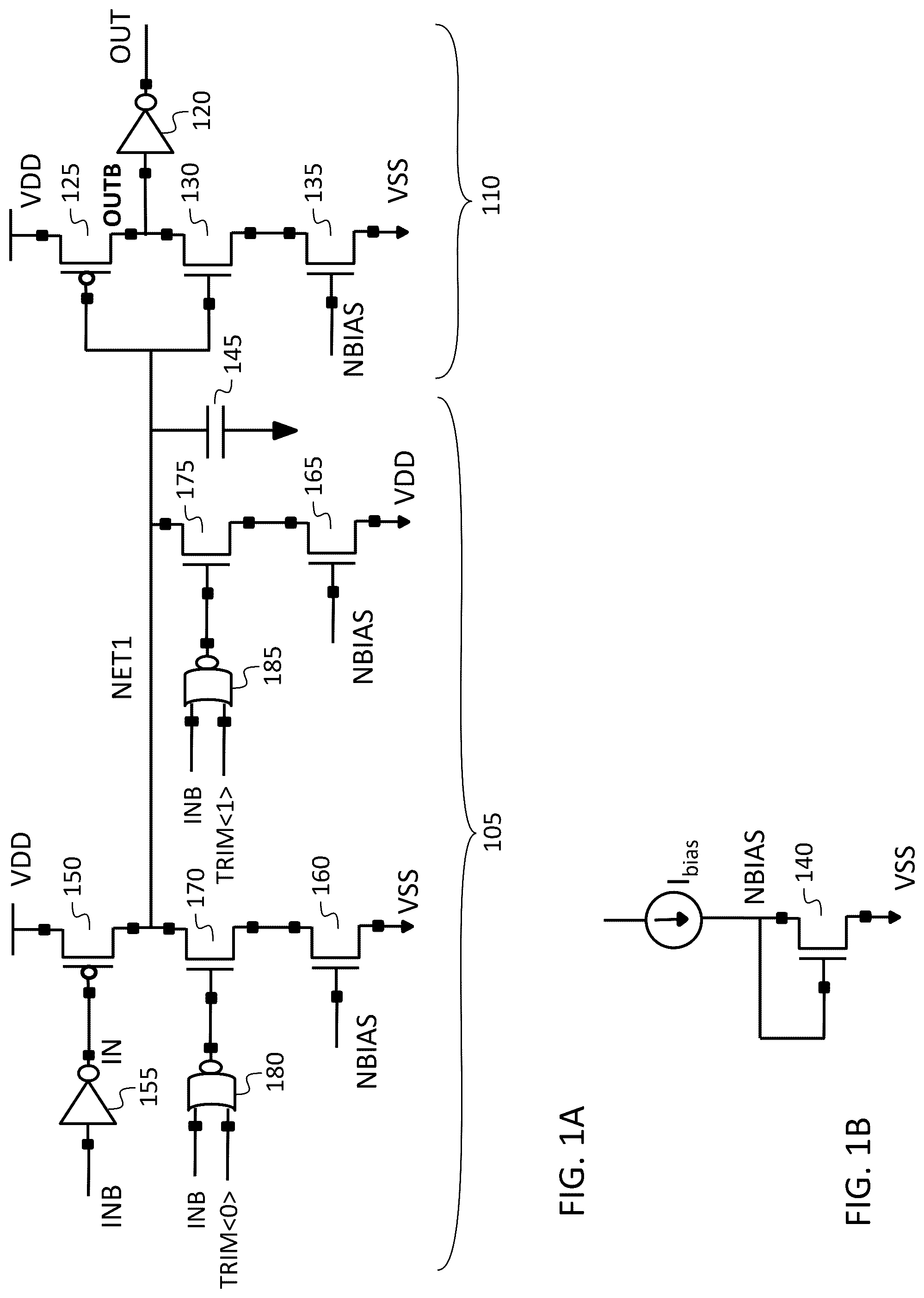 Patent US12316326 Figure 1 – Delay circuit