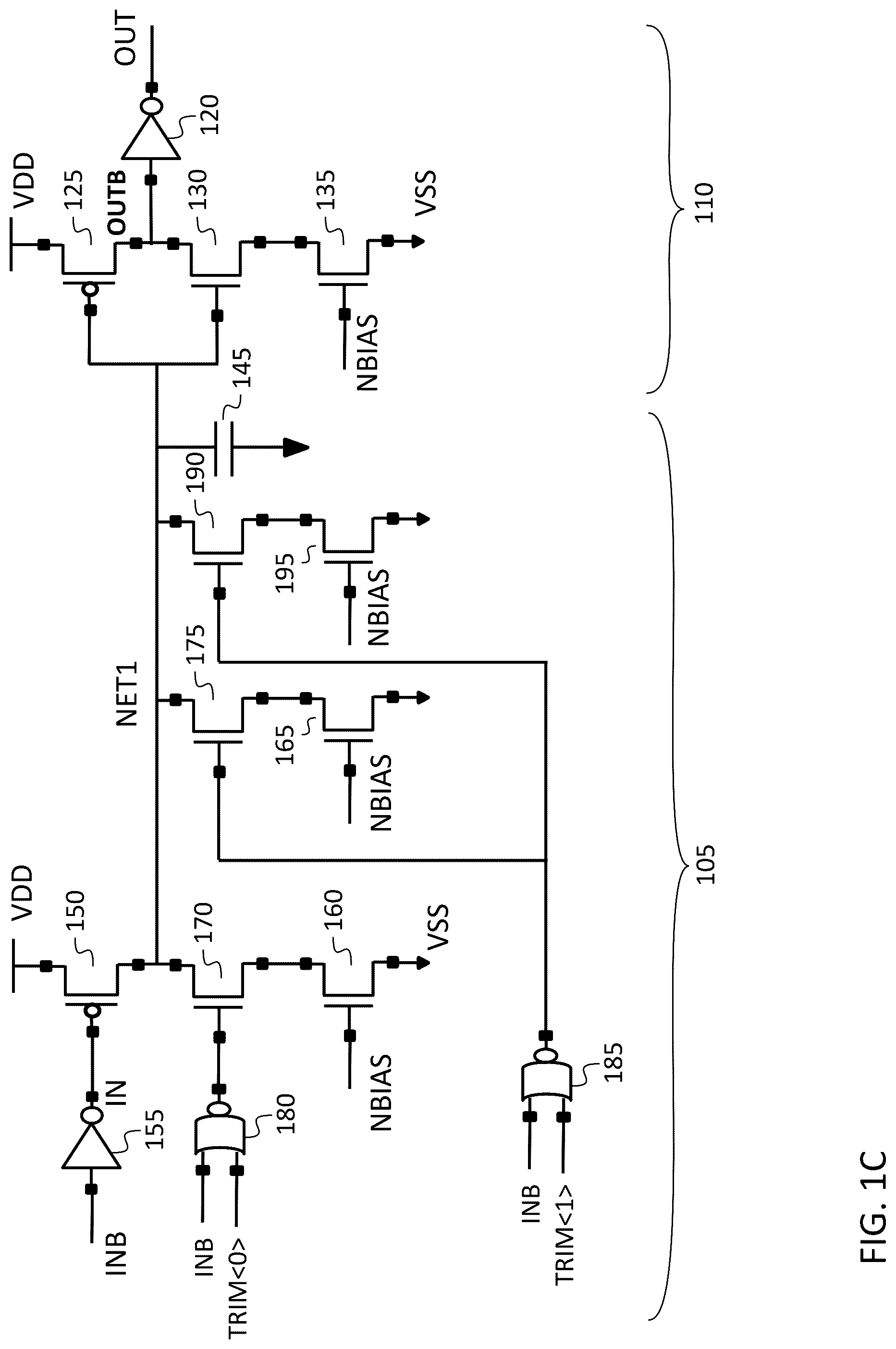 Patent US12316326 Figure 2 – Delay circuit