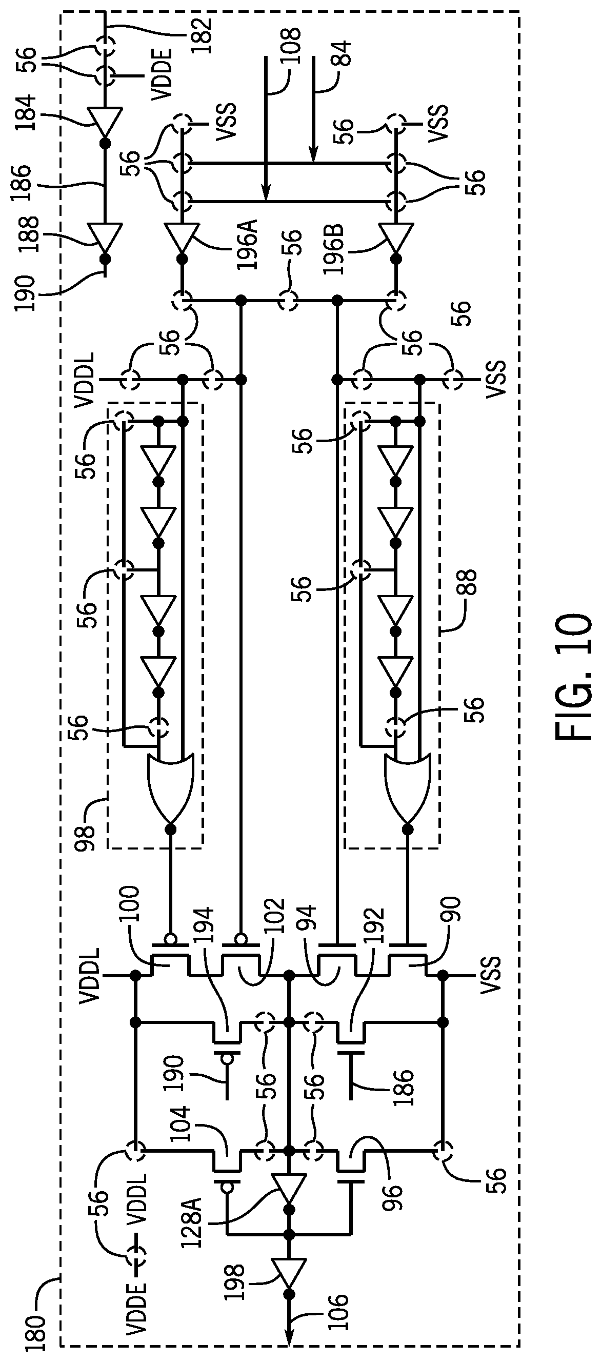 Patent US12316328 Figure 8 – Via configurable edge-combiner with duty cycle correction