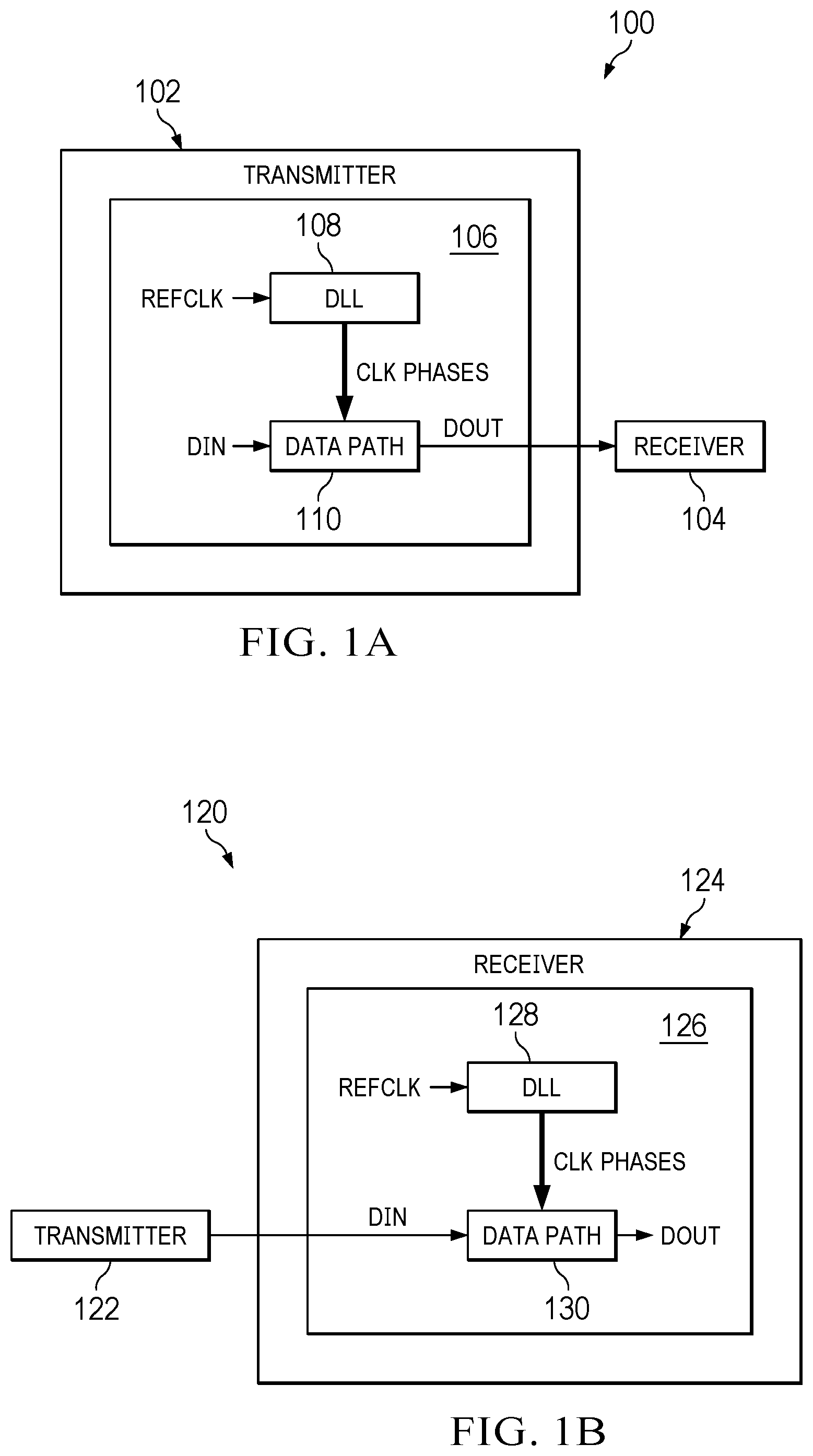 Patent US12316334 Figure 1 – Method and circuit for DLL locking mechanism for wide range harmonic detection and false lock detection