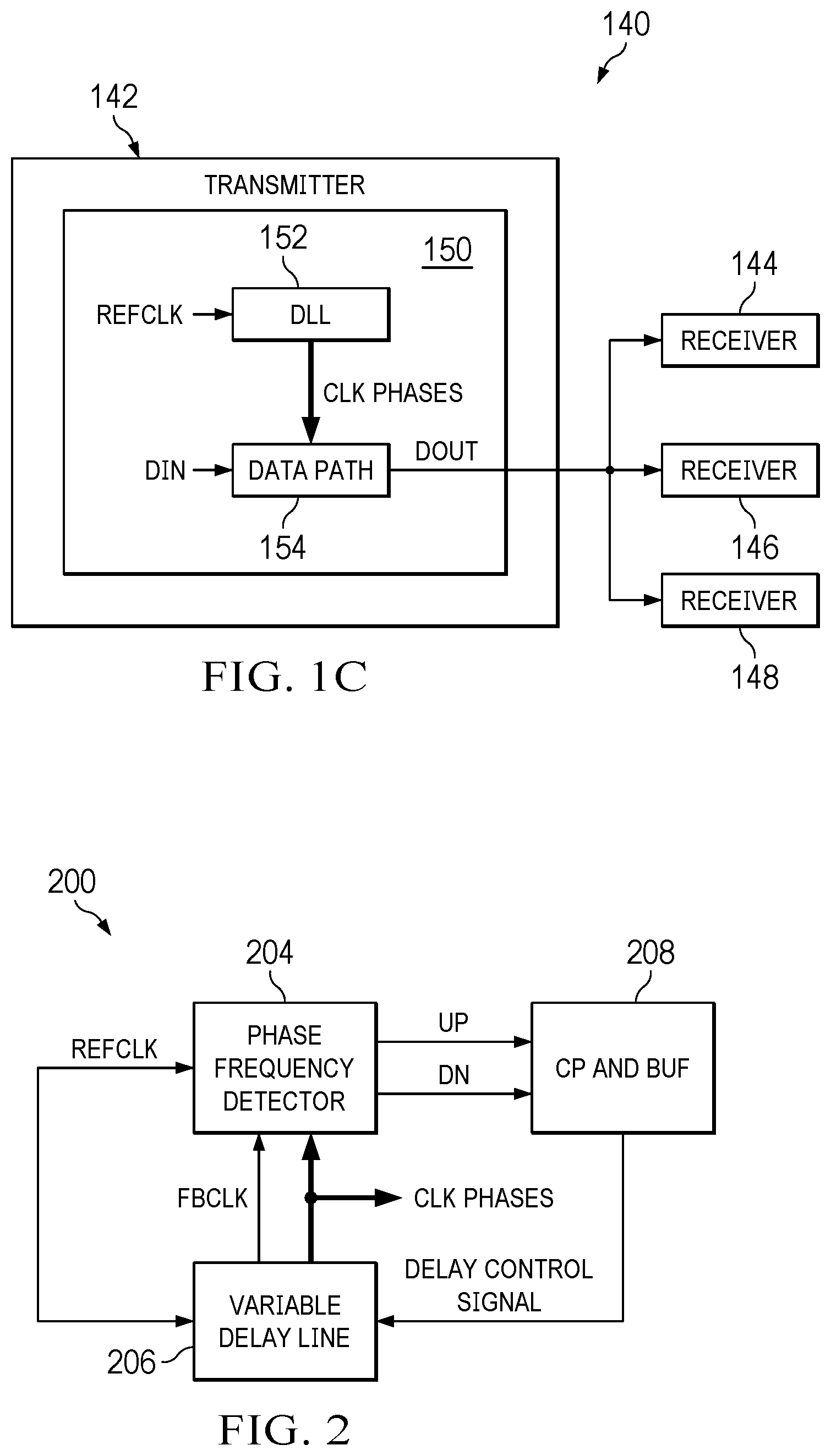 Patent US12316334 Figure 2 – Method and circuit for DLL locking mechanism for wide range harmonic detection and false lock detection