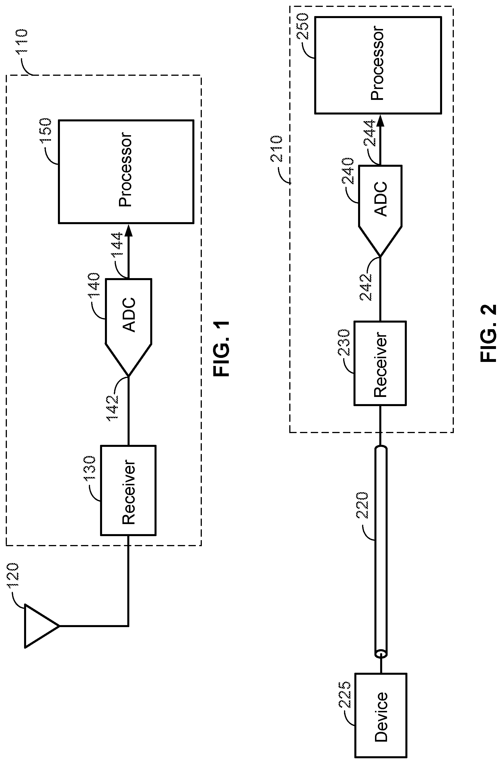 Patent US12316339 Figure 1 – Input-adaptive analog-to-digital conversion