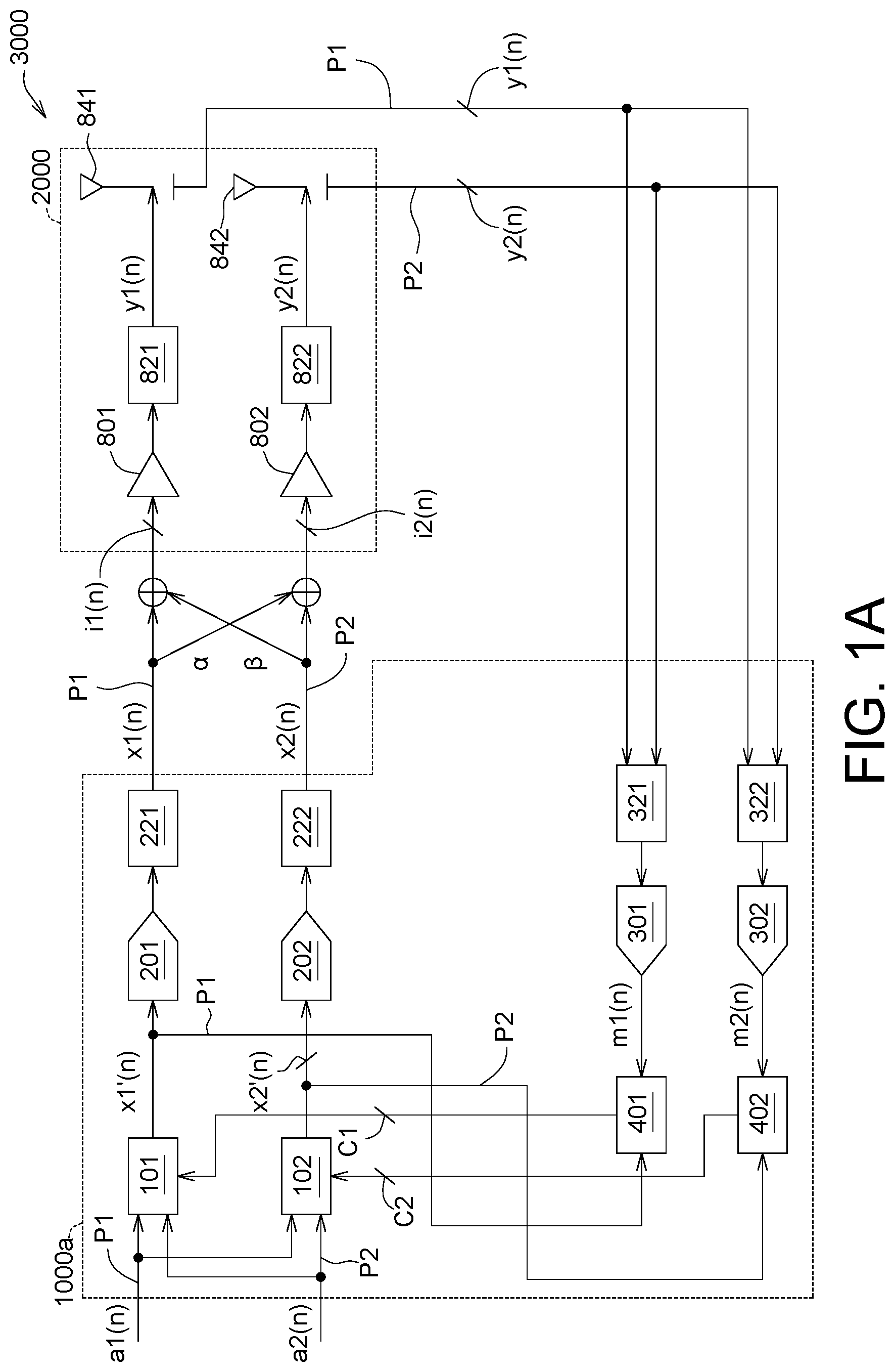 Patent US12316356 Figure 1 – Signal processing device
