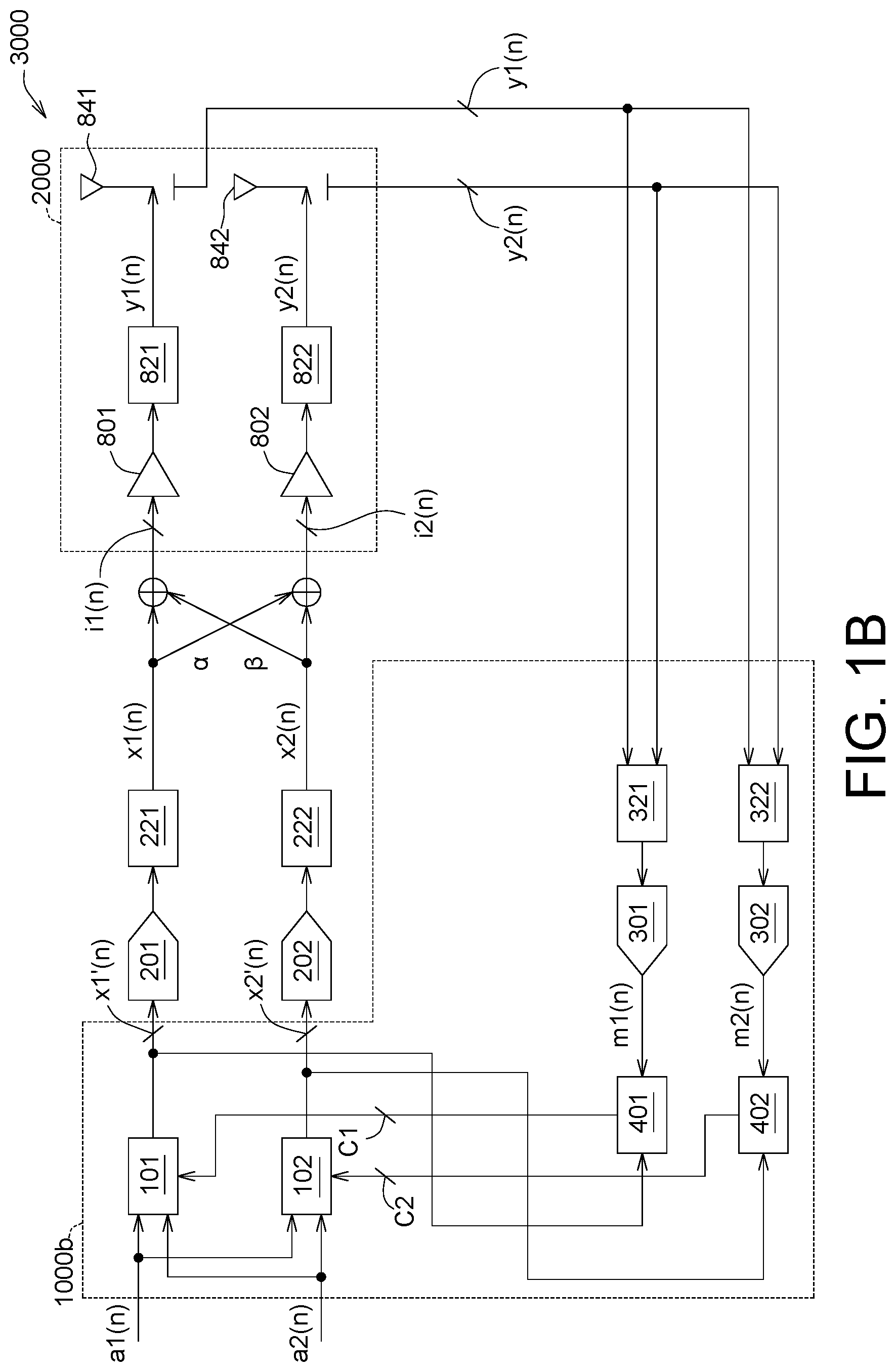 Patent US12316356 Figure 2 – Signal processing device