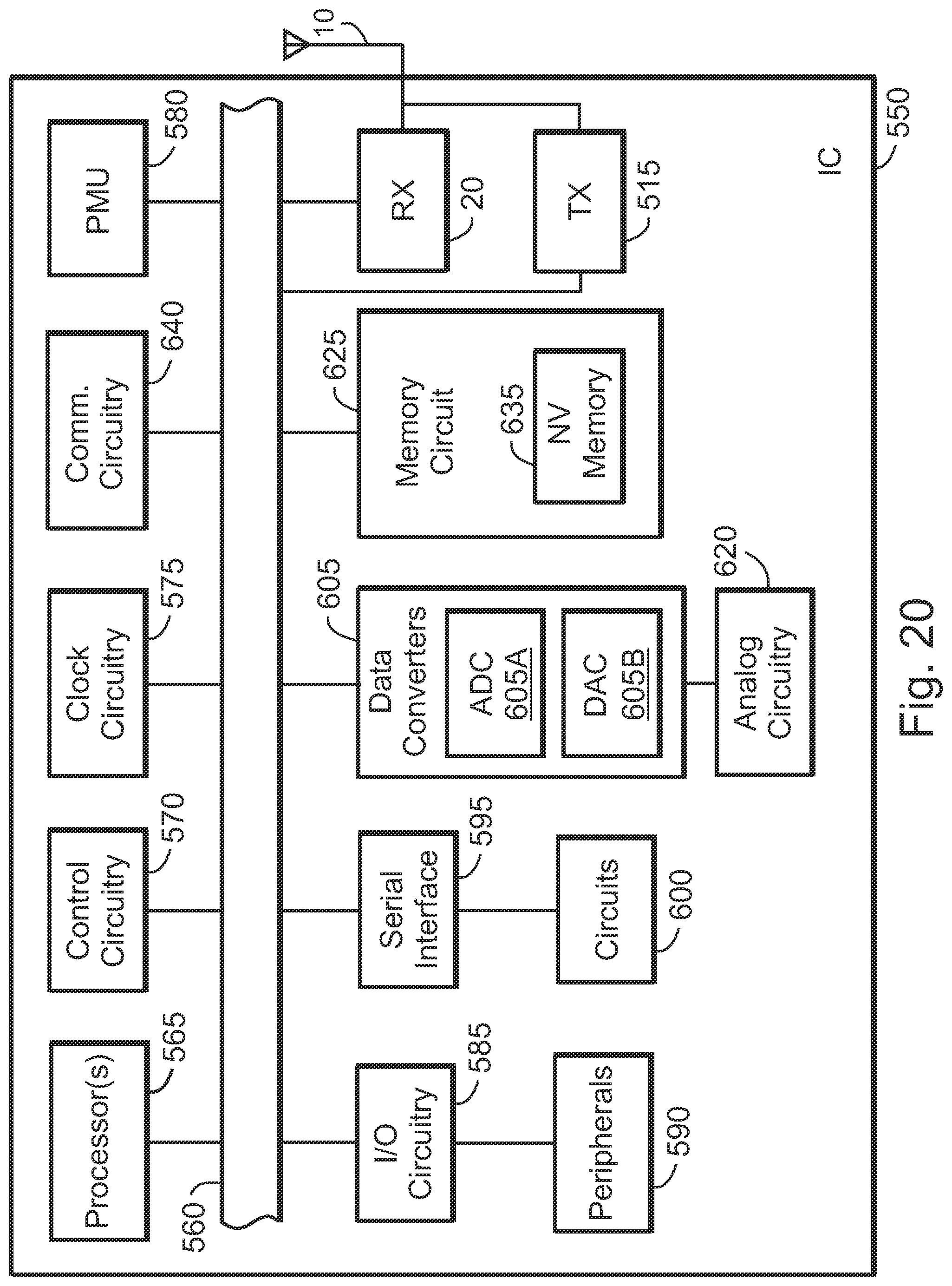 Patent US12316363 Figure 18 – Apparatus for receiver with carrier frequency offset correction using frequency information and associated methods