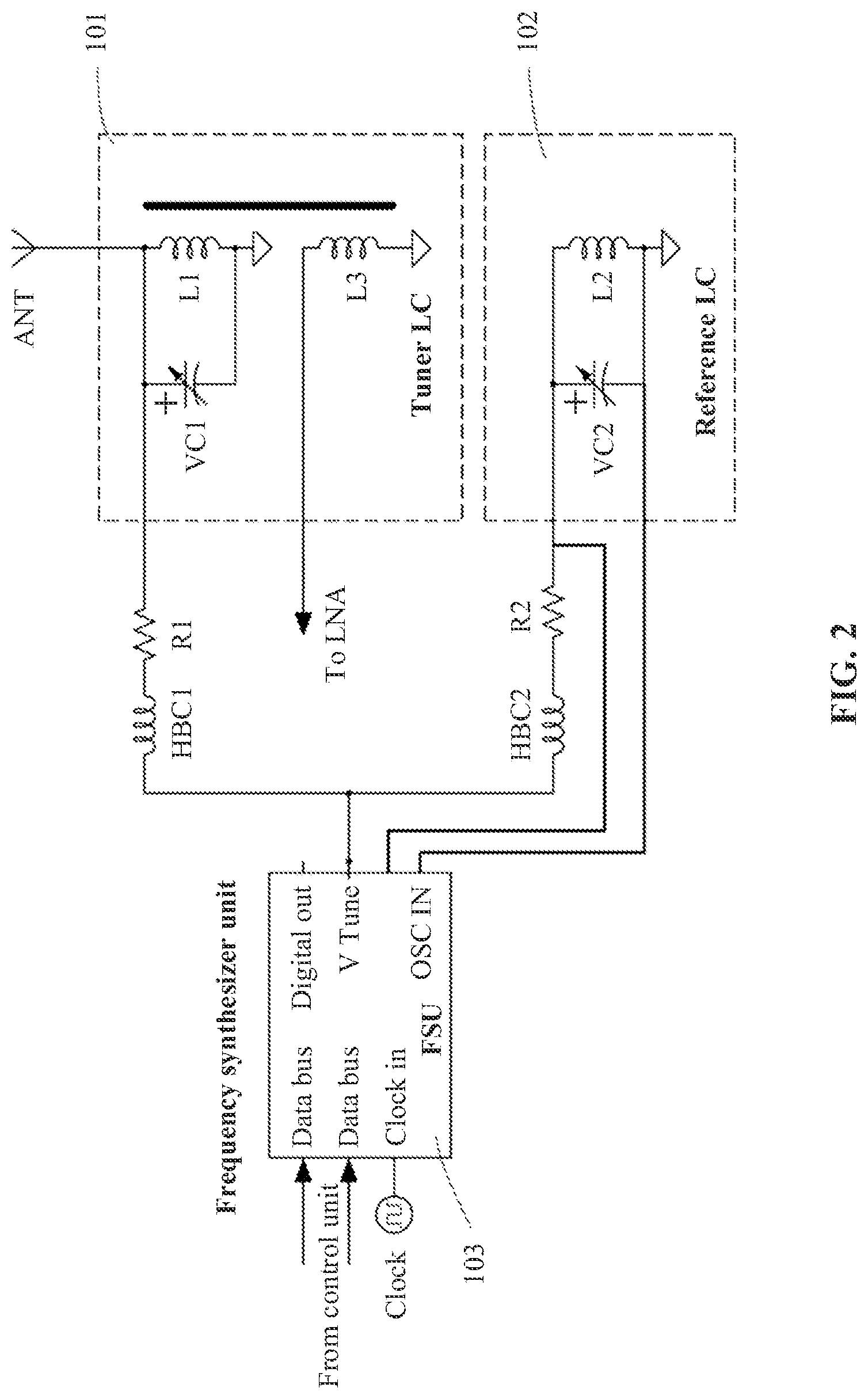 Patent US12316364 Figure 2 – Method and device for front-end filtering frequency selection for communication receiver