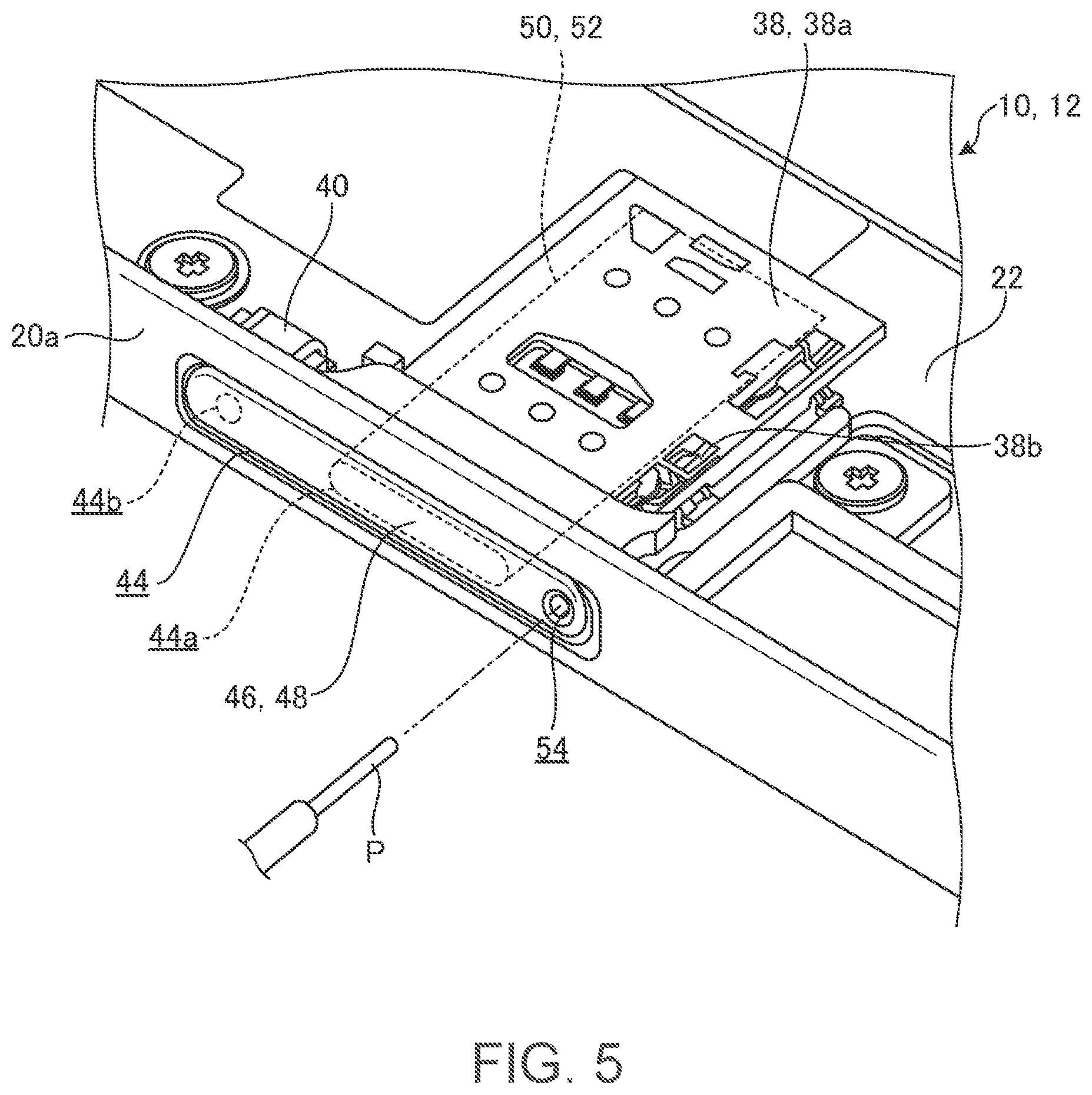 Patent US12316365 Figure 5 – Electronic apparatus