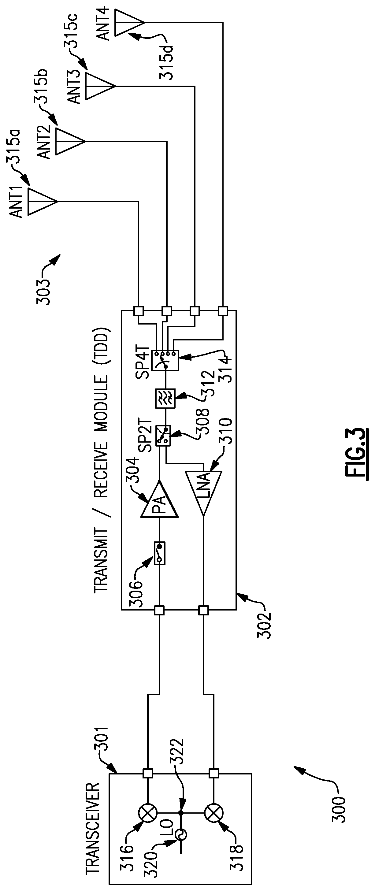Patent US12316369 Figure 3 – Fast antenna switching