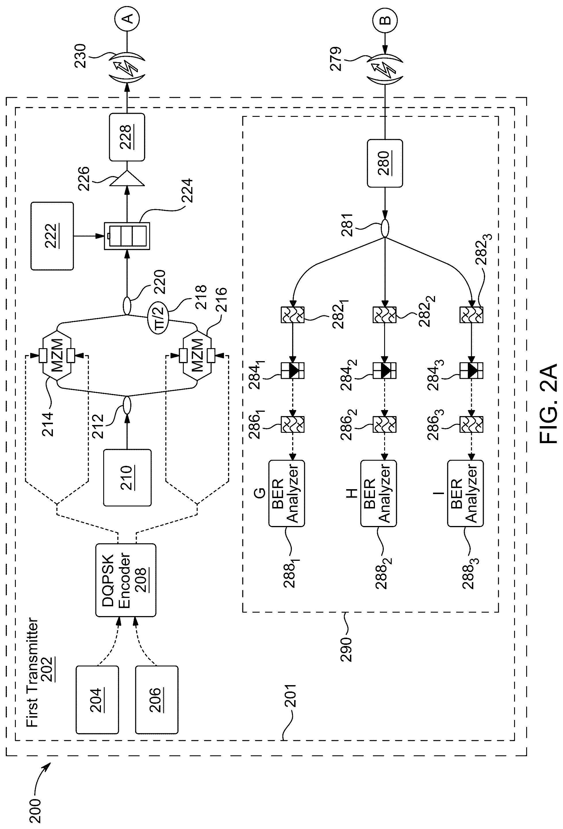 Patent US12316375 Figure 3 – Bi-directional optical communication system