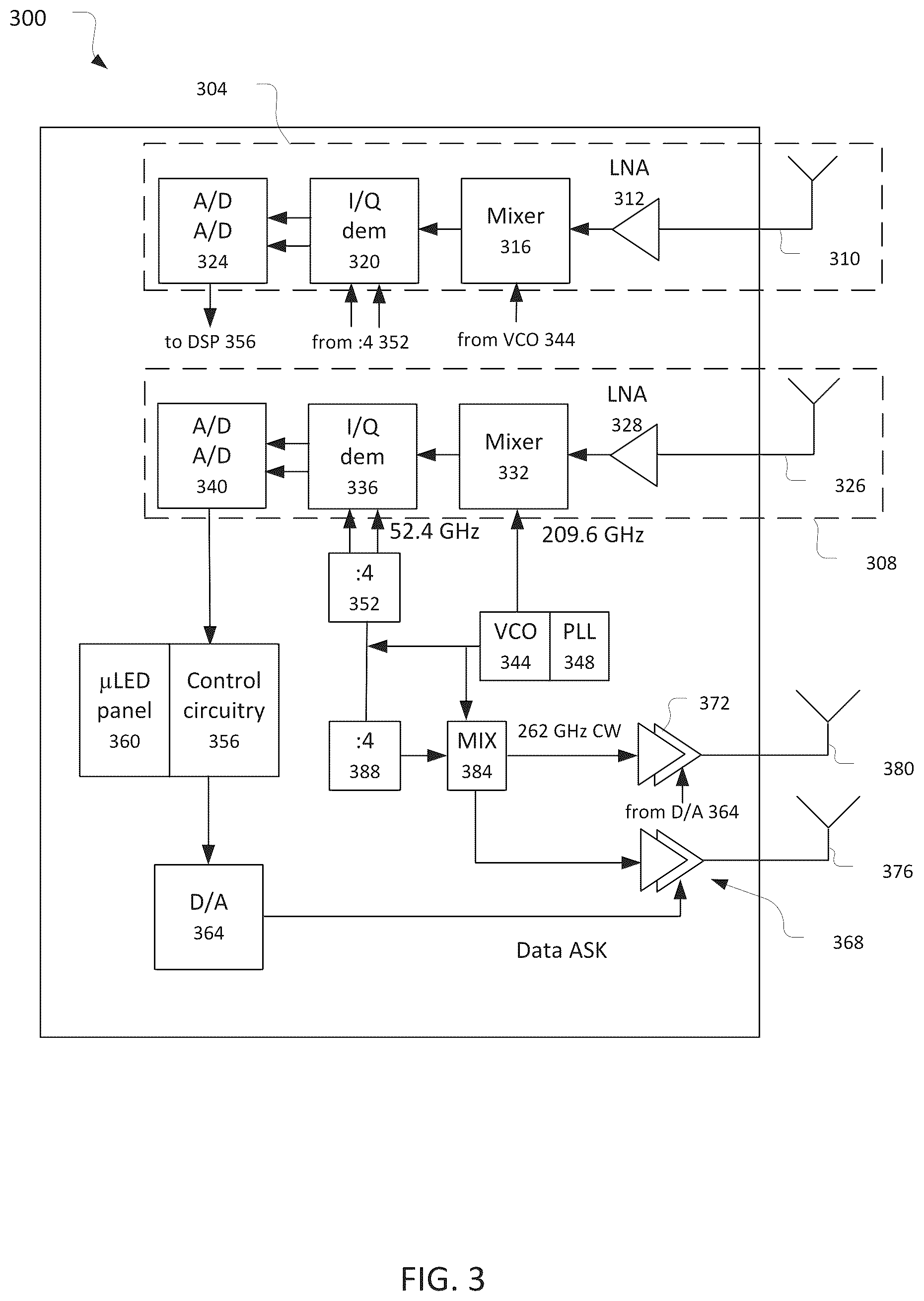 Patent US12316380 Figure 3 – Communication devices and methods for high-throughput, low-power signaling