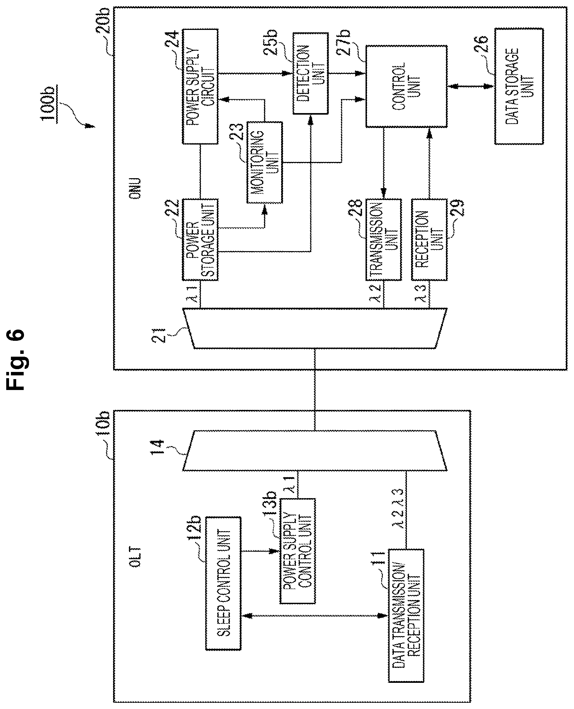 Patent US12316385 Figure 6 – Optical power supply system, wakeup method and optical communication device on the receiving side