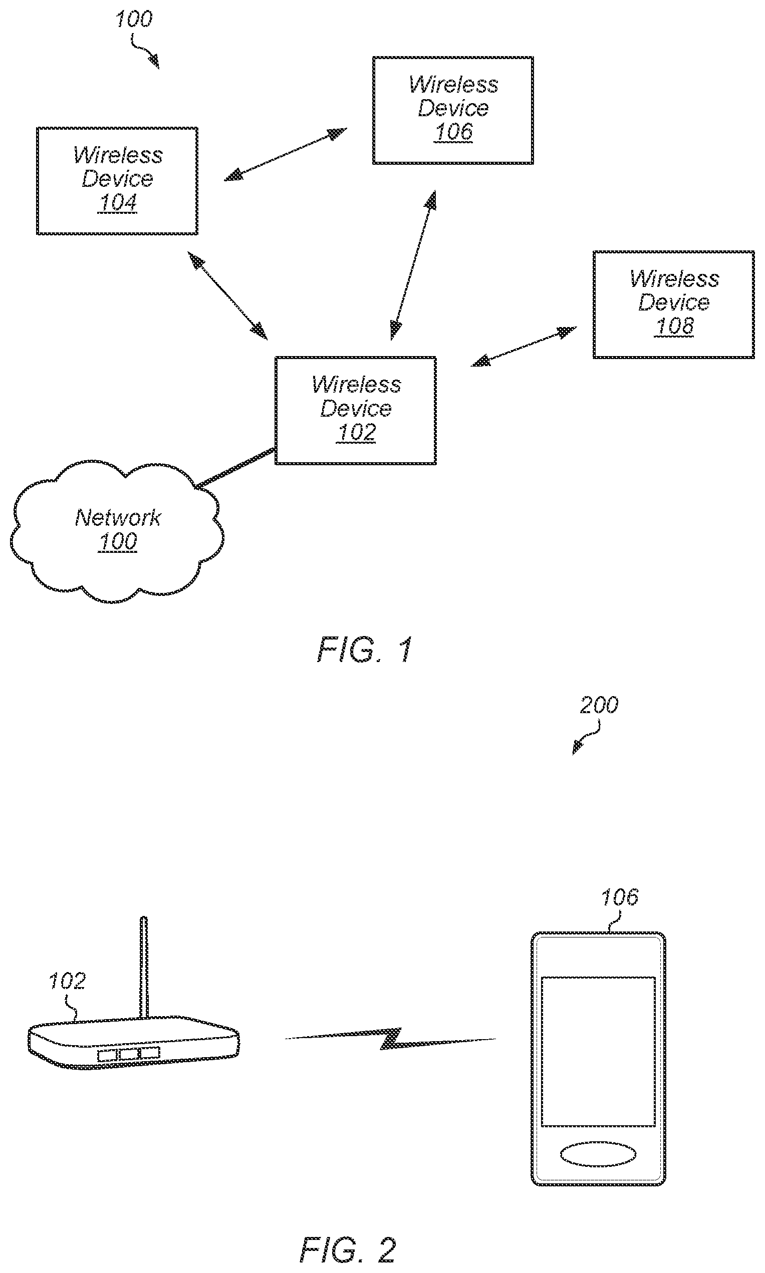 Patent US12316394 Figure 1 – Non-line-of-sight detection