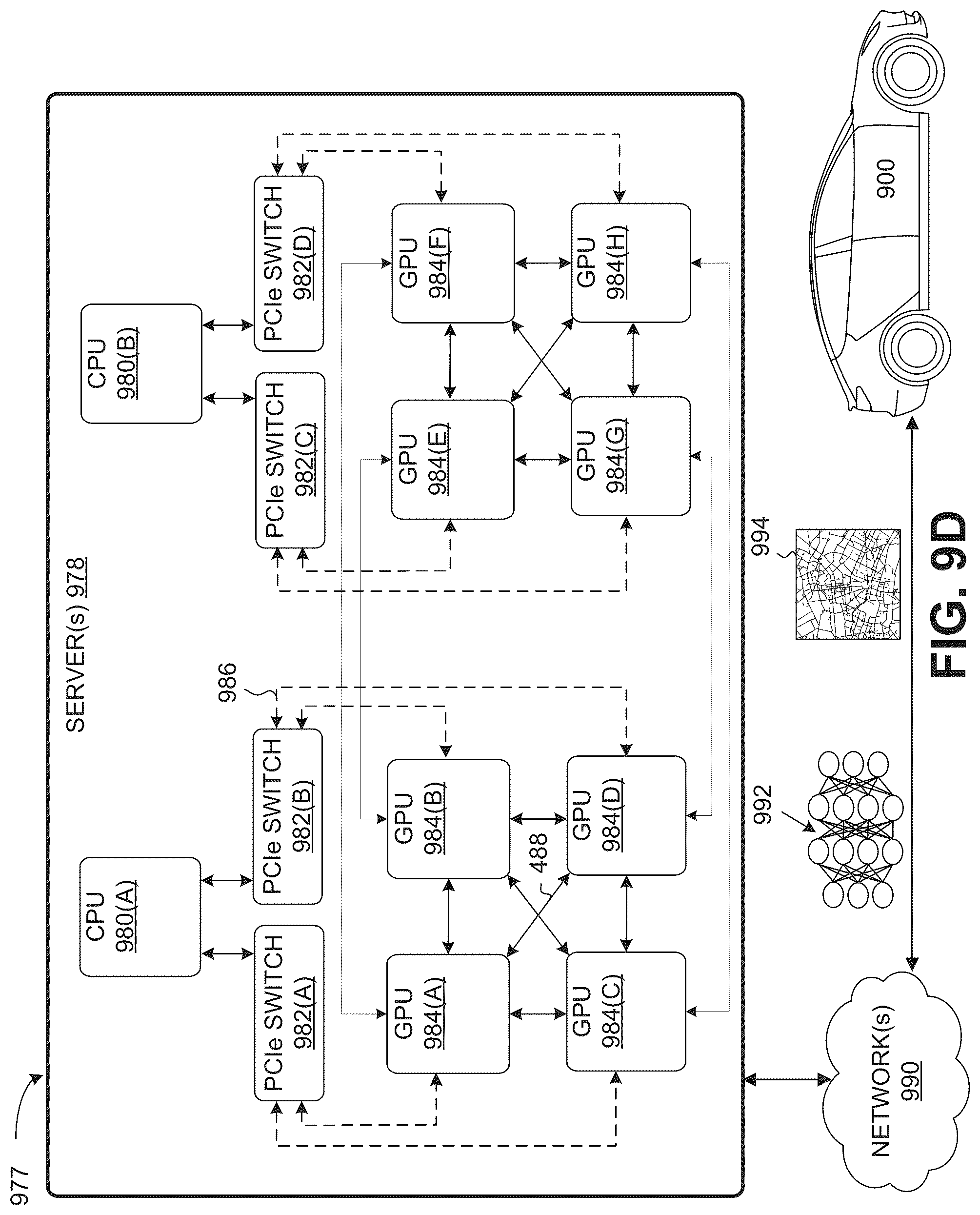 Patent US12316397 Figure 12 – Wireless signal strength indications