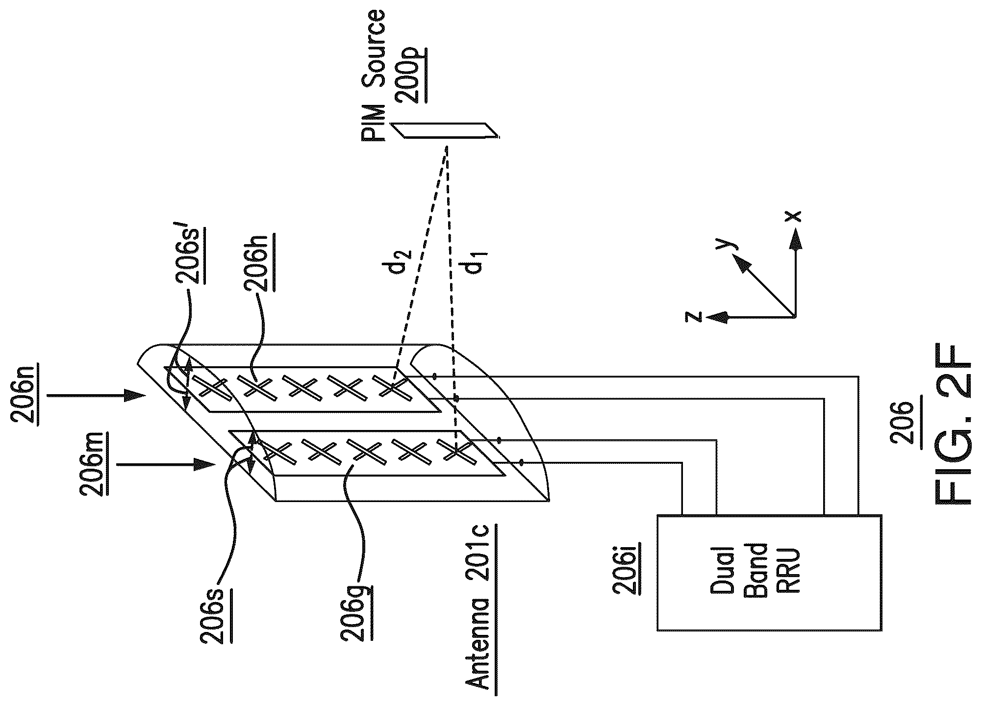 Patent US12316400 Figure 8 – Method and system for mitigating interference by displacing antenna structures