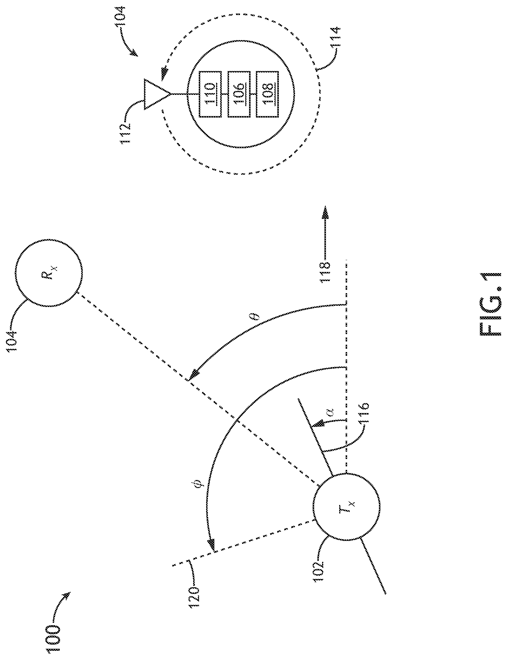 Patent US12316403 — Situational awareness (SA) in radio silence (spatial awareness) — Figure 1