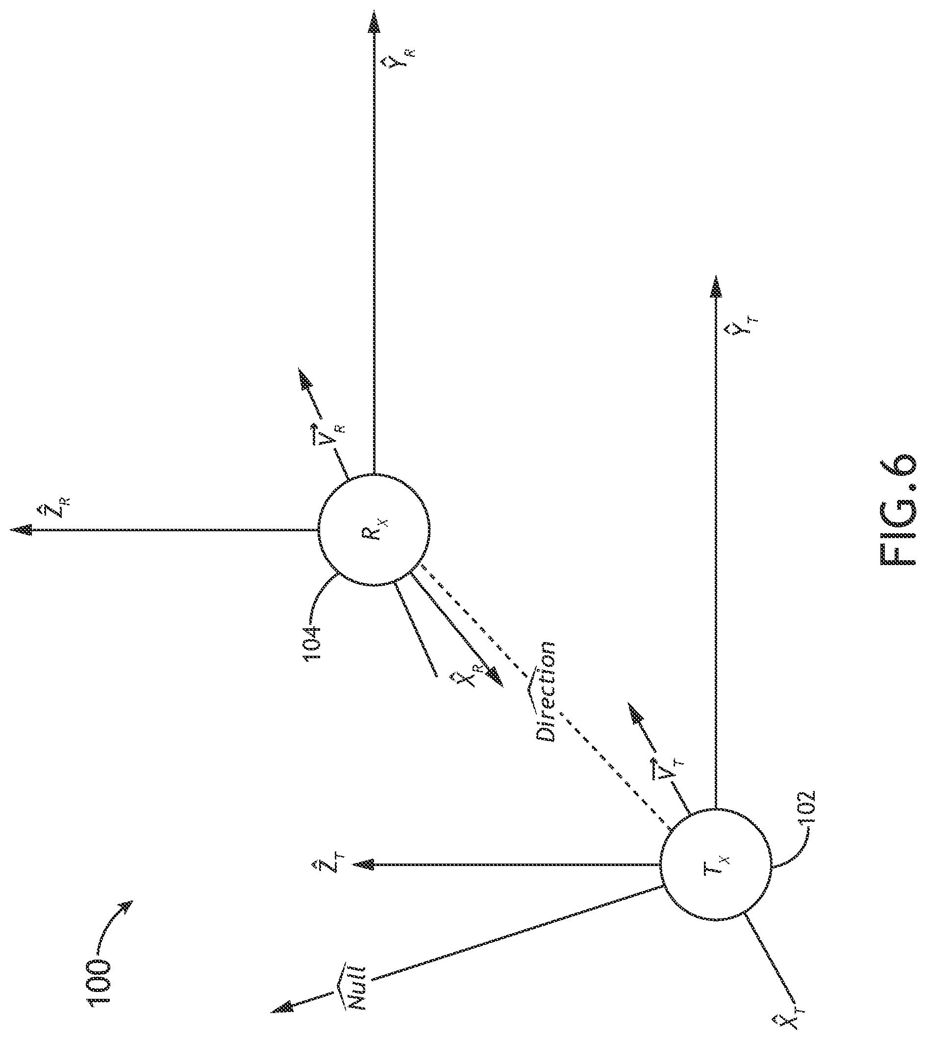 Patent US12316403 Figure 8 – Situational awareness (SA) in radio silence (spatial awareness)