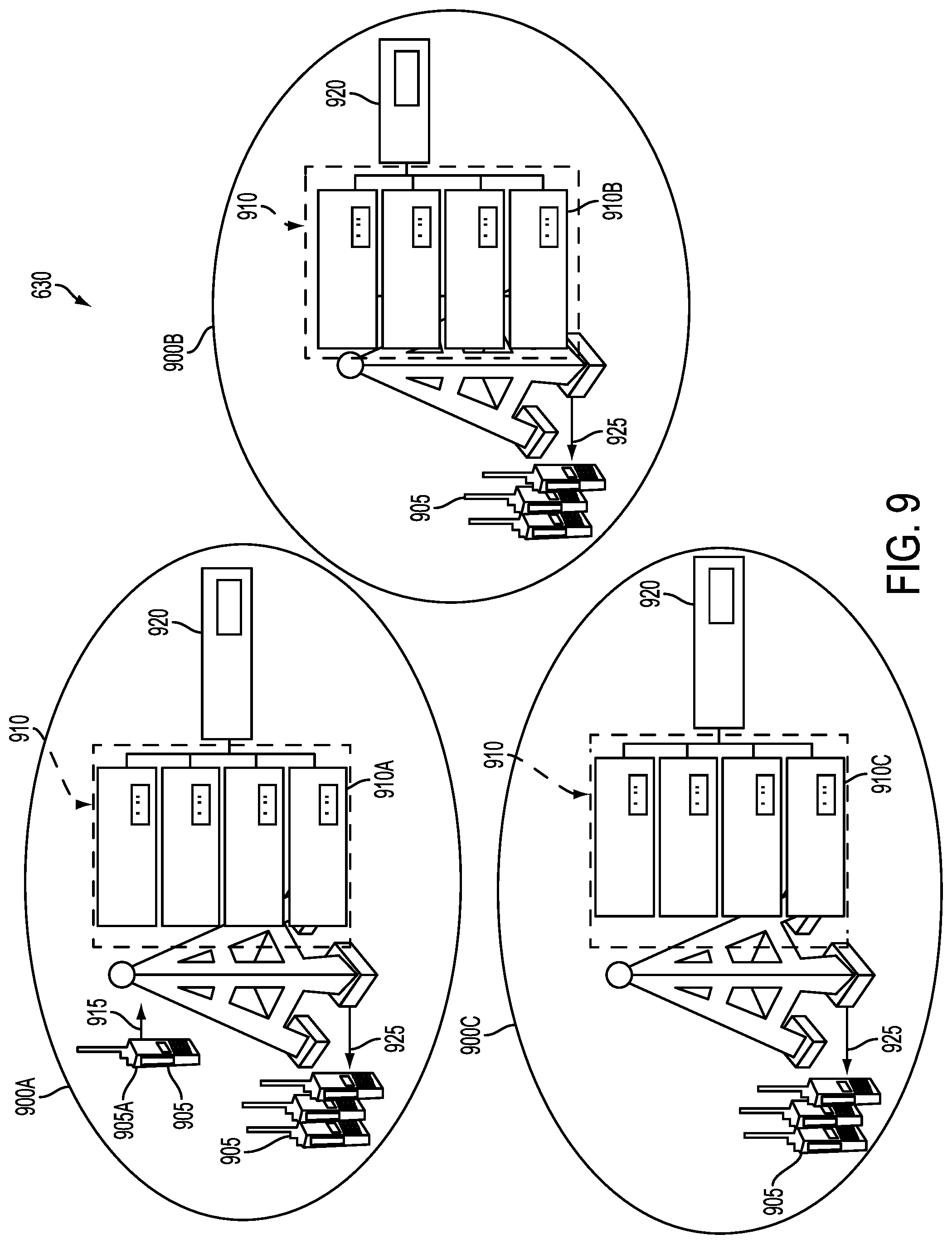 Patent US12316437 Figure 9 – Distributed land mobile radio architectures