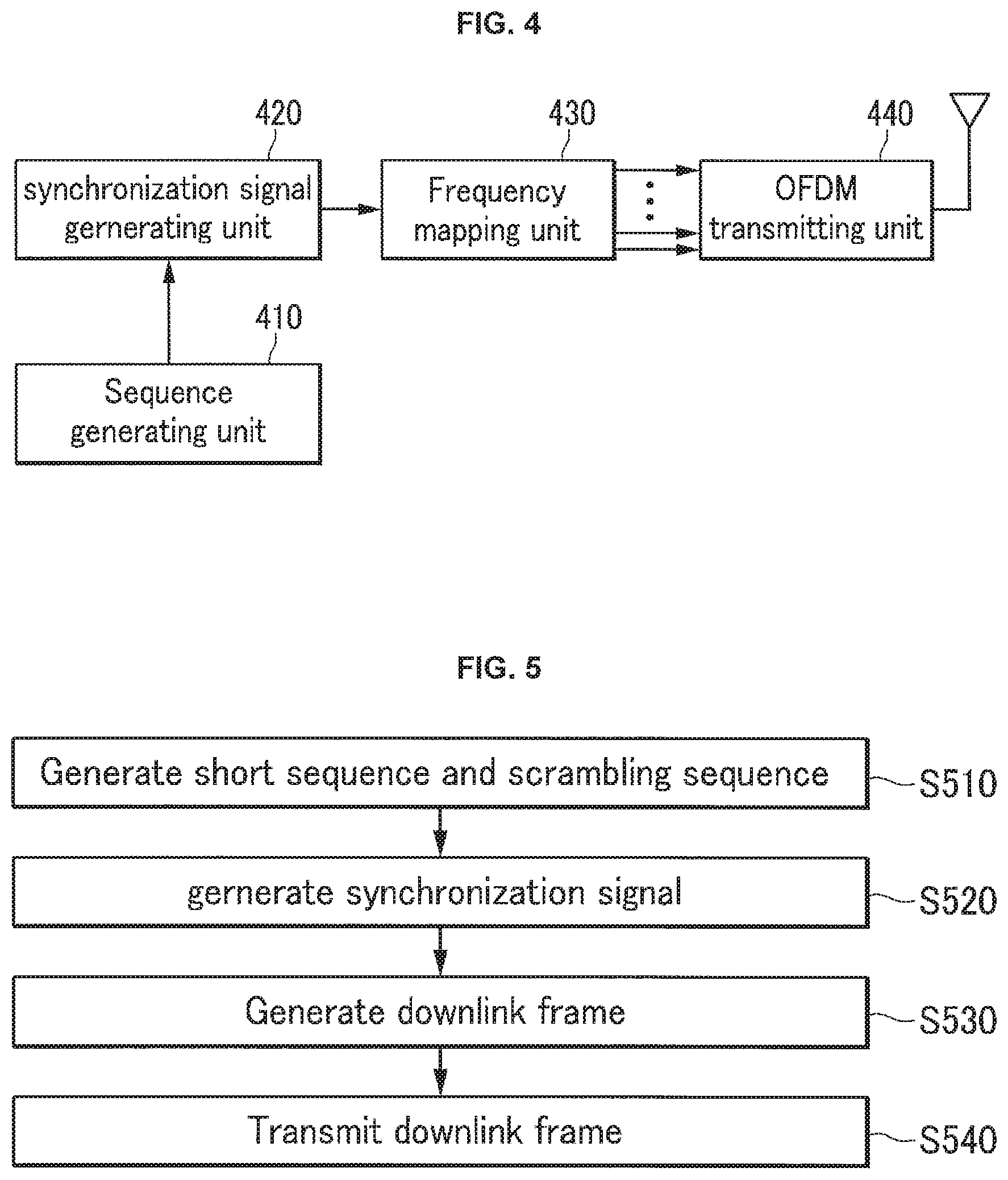 Patent US12316438 Figure 3 – Generating downlink frame and searching for cell