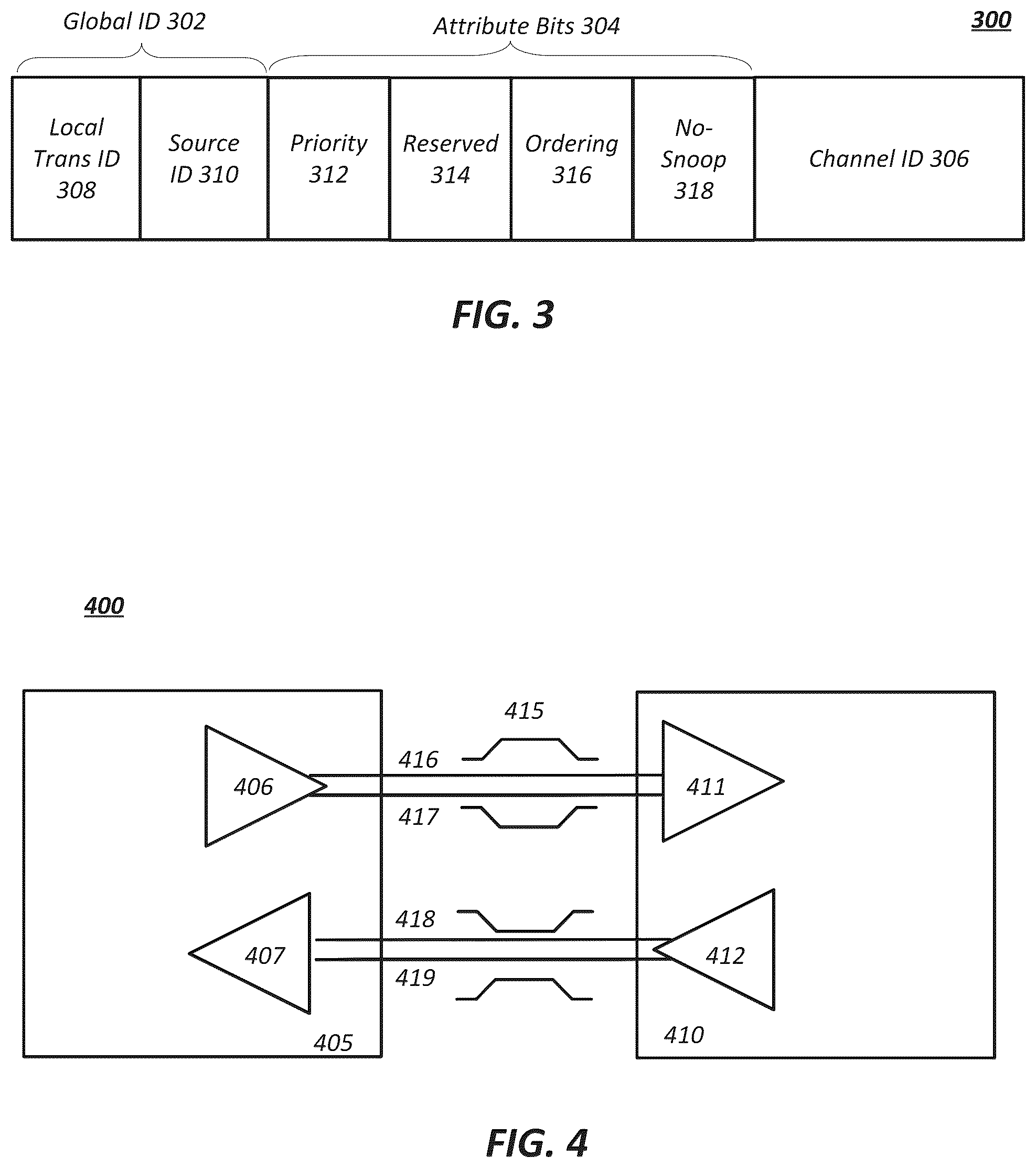 Patent US12316446 Figure 3 – Latency optimization in partial width link states