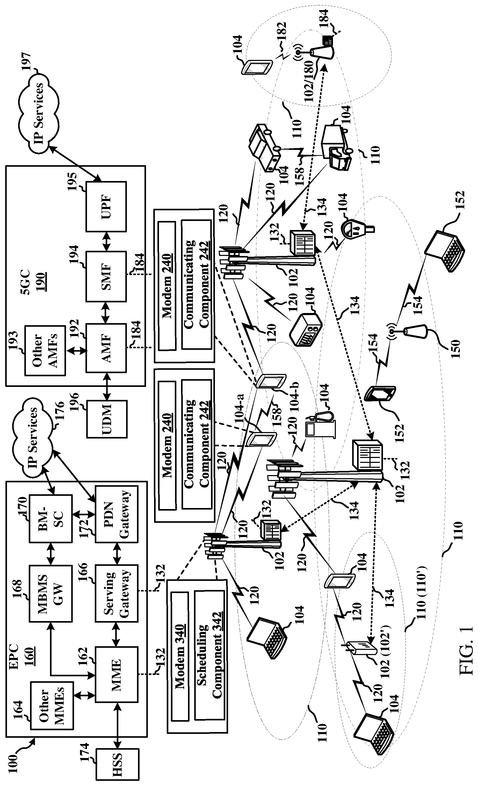 Patent US12316462 Figure 1 – Techniques for determining feedback timing capability in sidelink wireless communications