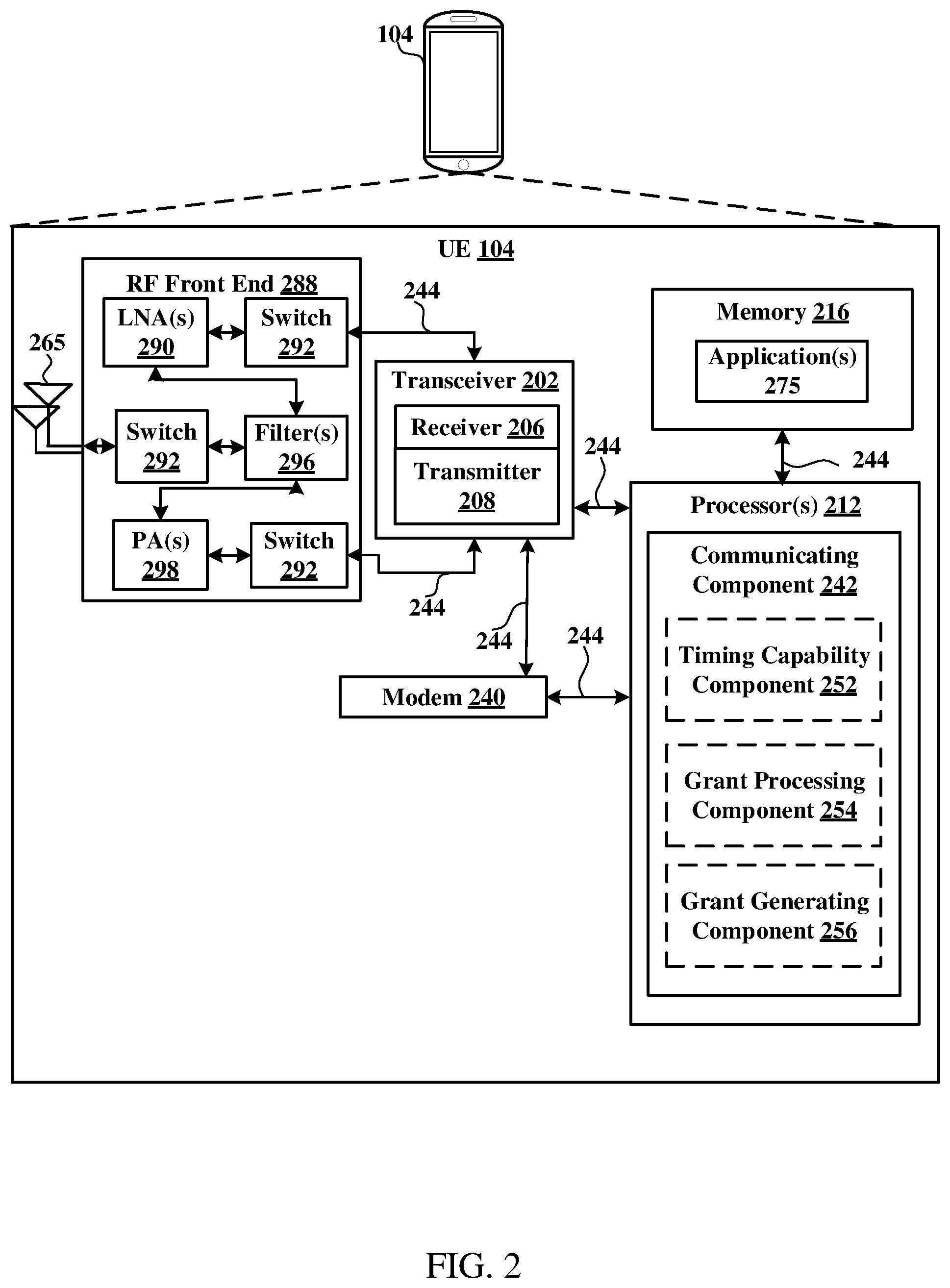 Patent US12316462 Figure 2 – Techniques for determining feedback timing capability in sidelink wireless communications