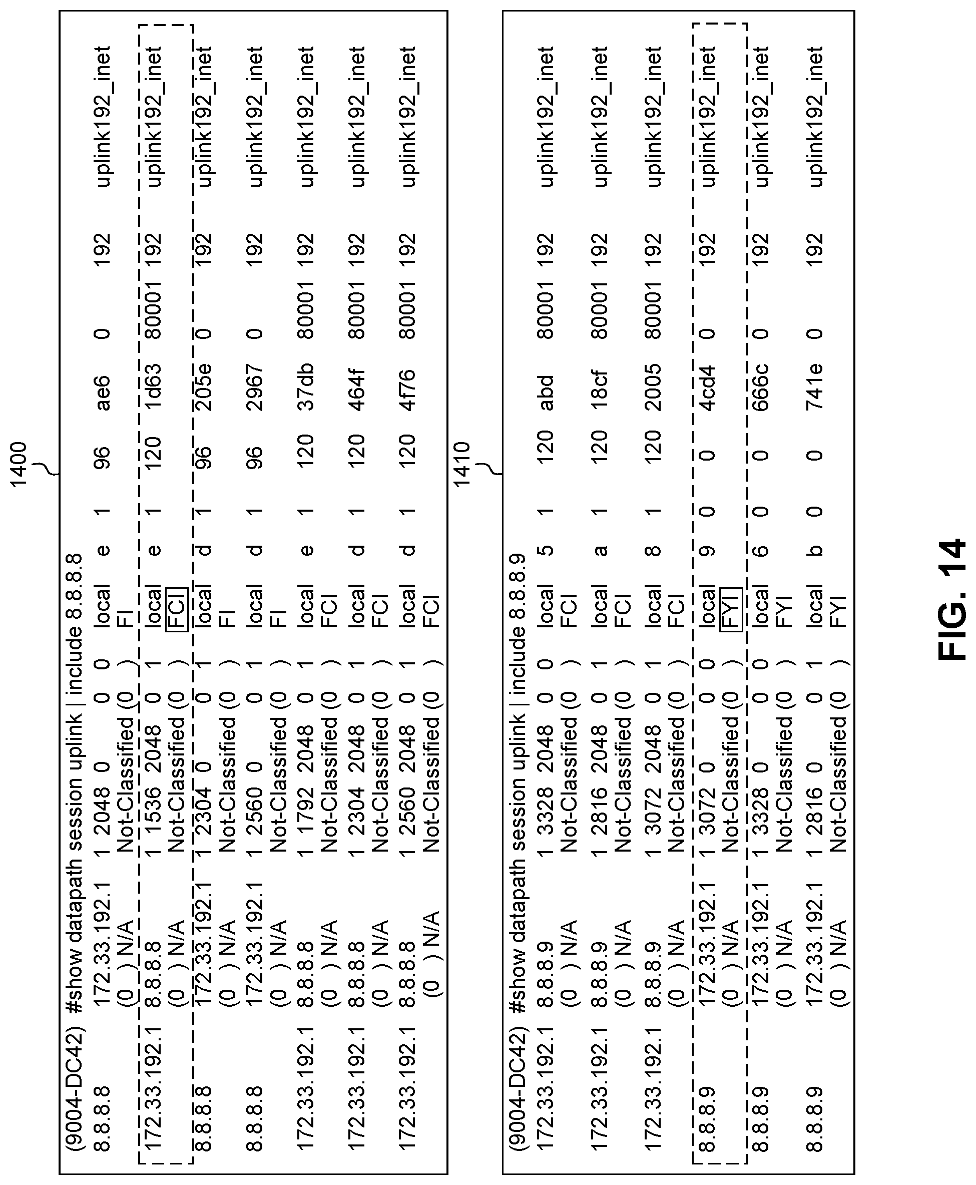 Patent US12316488 Figure 14 – Expediting correction of WAN or LAN traffic loss