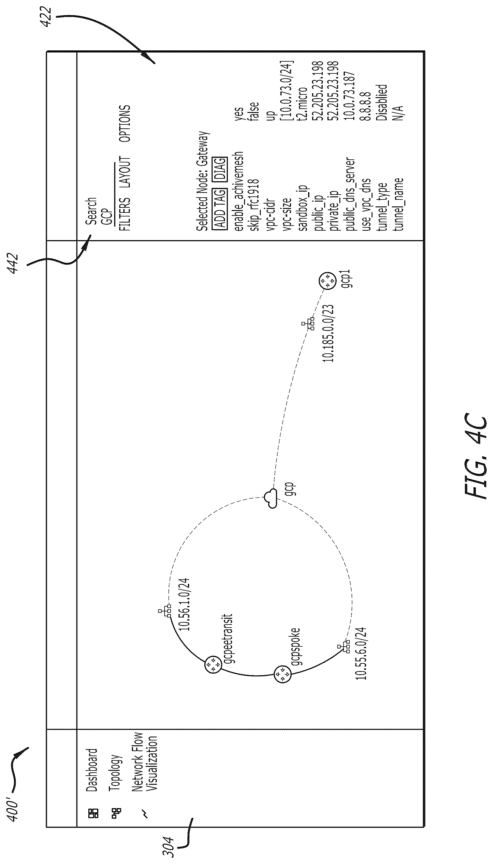 Patent US12316514 Figure 8 – System, method and apparatus for generating and searching a topology of resources among multiple cloud computing environments