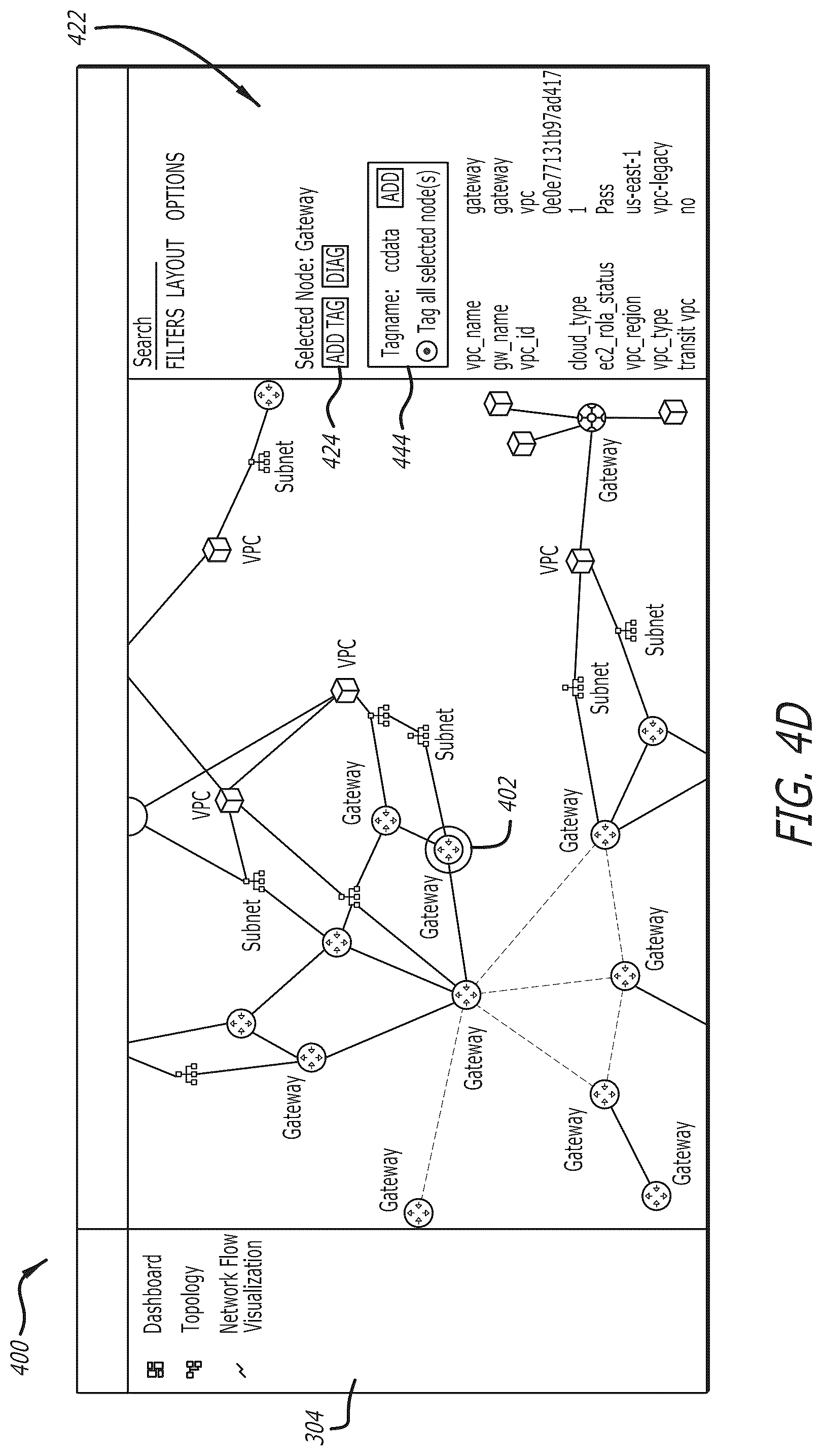 Patent US12316514 Figure 9 – System, method and apparatus for generating and searching a topology of resources among multiple cloud computing environments