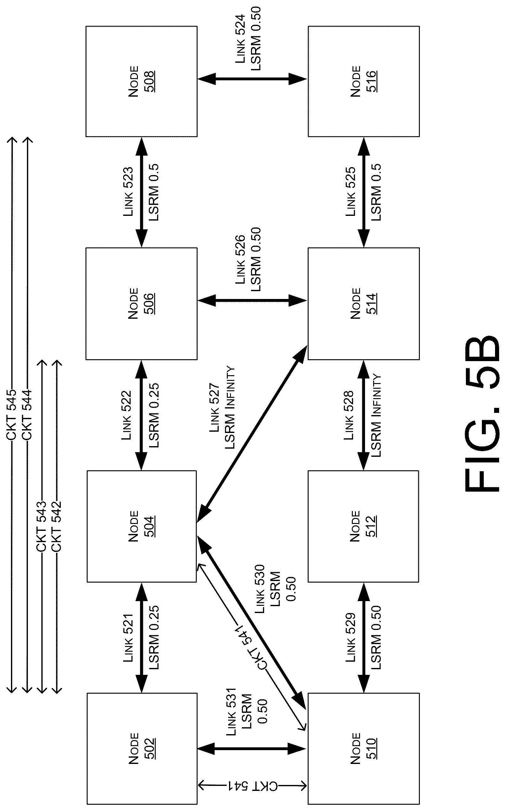 Patent US12316530 Figure 6 – Backup path determination for optical networks