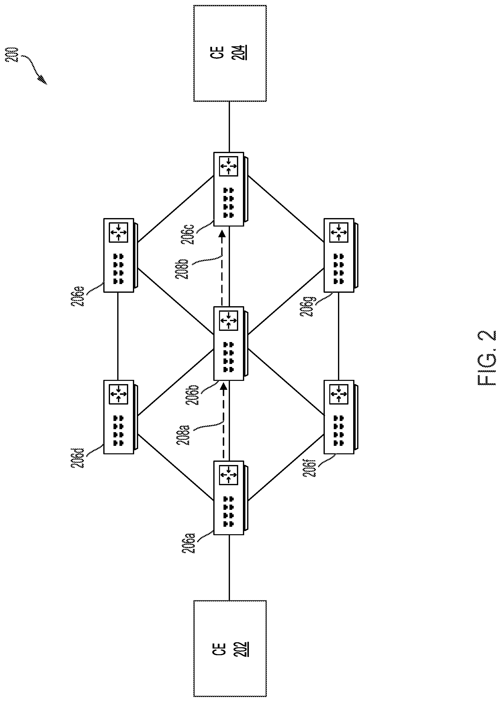 Patent US12316536 Figure 2 – Multiprotocol label switching (MPLS) data plane header extensions