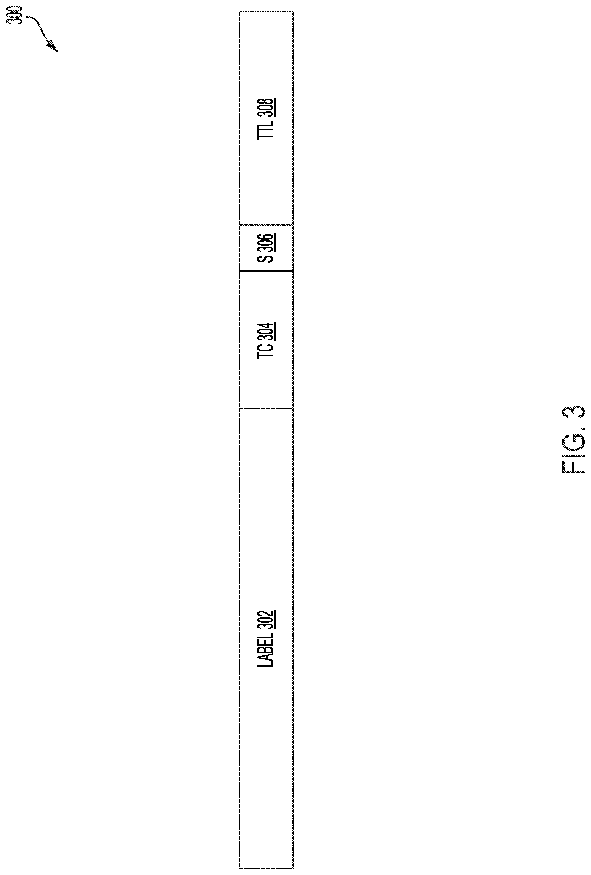 Patent US12316536 Figure 3 – Multiprotocol label switching (MPLS) data plane header extensions